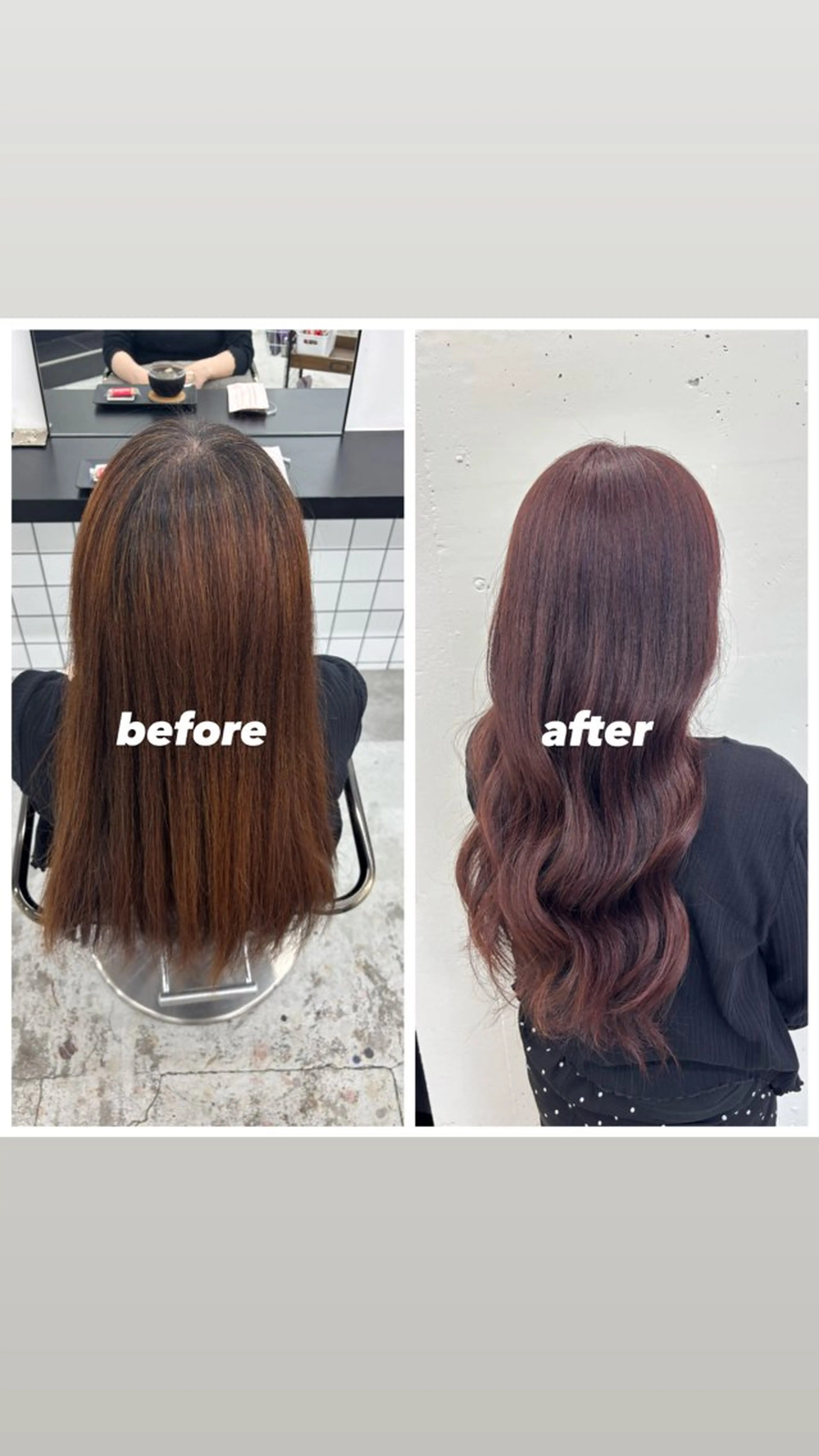 ロング カラー ブラウンカラー ピンクカラー ピンクブラウン ヘアカラー トリートメント ヘッドスパ 🌼あいり🌼 JILLSTUDIOのヘアスタイル