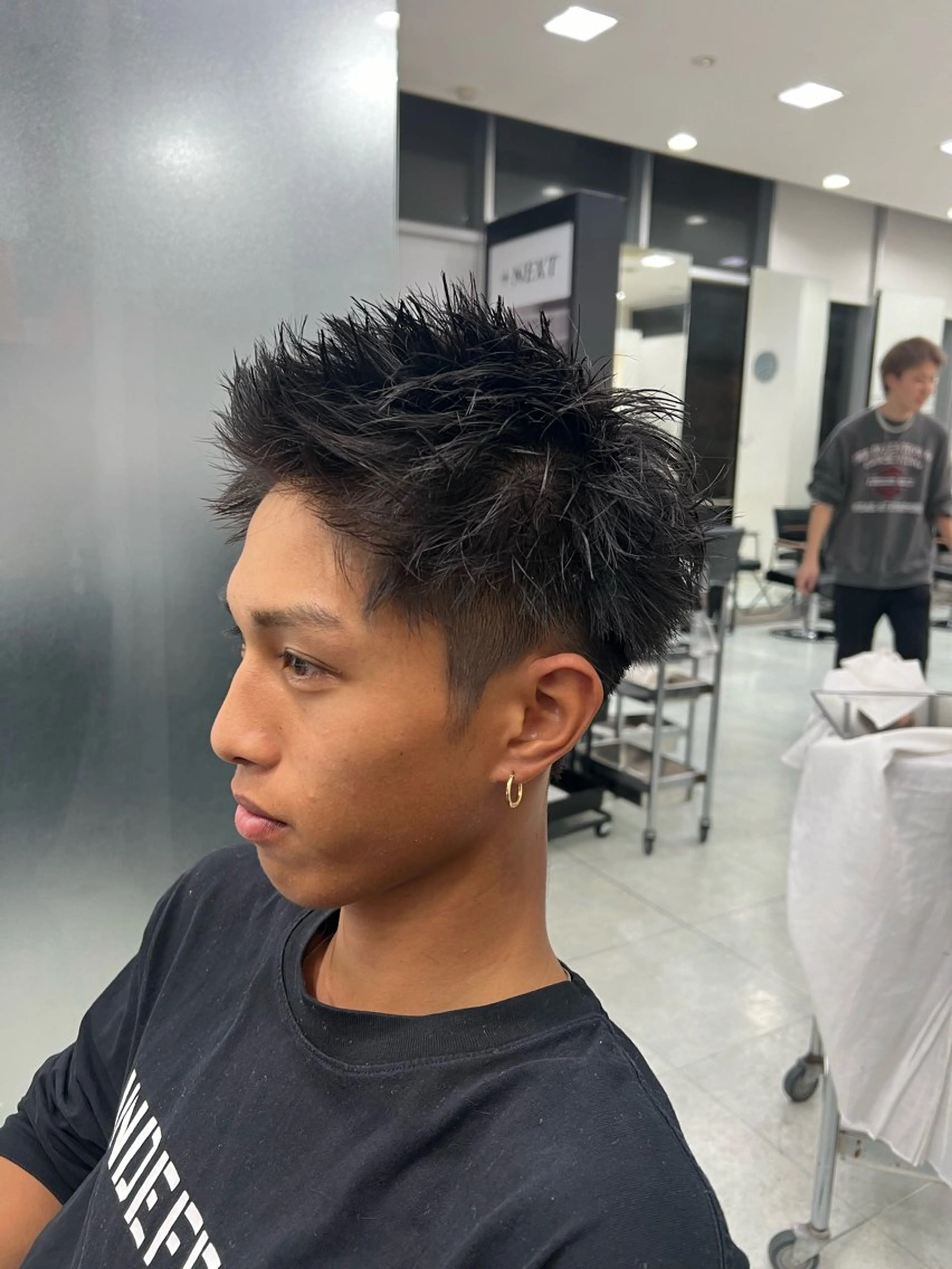 メンズ スパイキーショート 刈り上げ NEXT静岡所属・メンズカット/ 静岡メンズ/ひよりのヘアスタイル