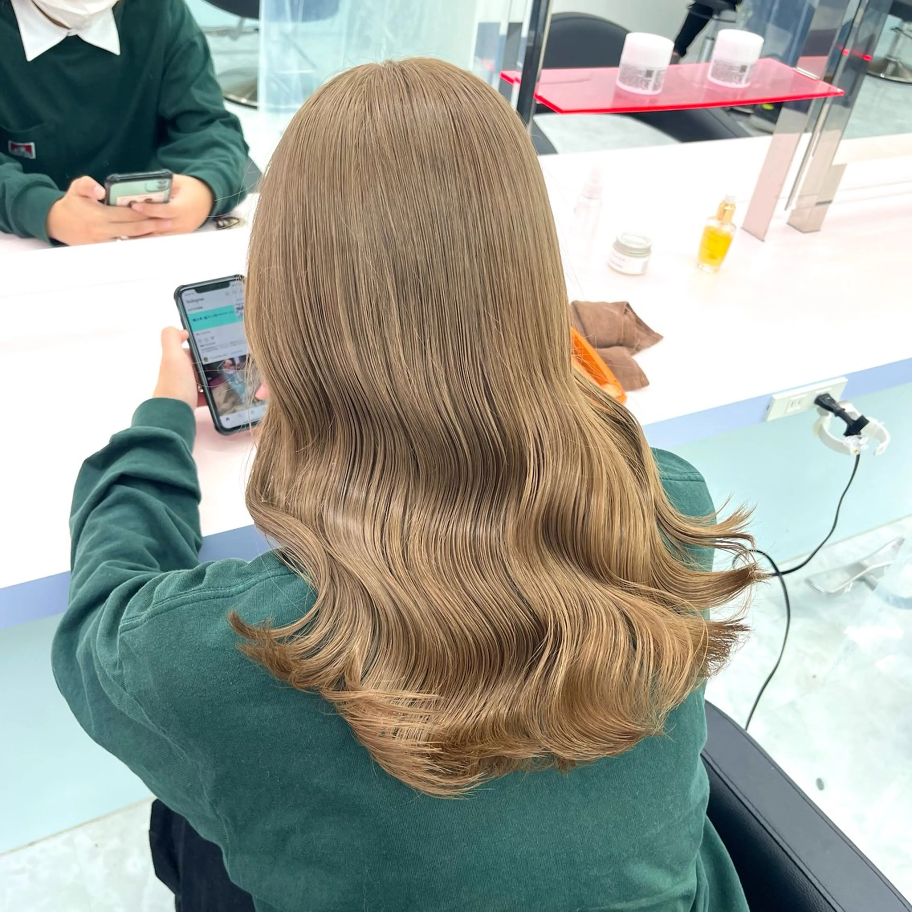 セミロング カラー ヘアアレンジ メンズ ヘアカラー トリートメント ヘッドスパ ヘアセット 🌈トレンドヘア 🌈WATARU🌈のヘアスタイル