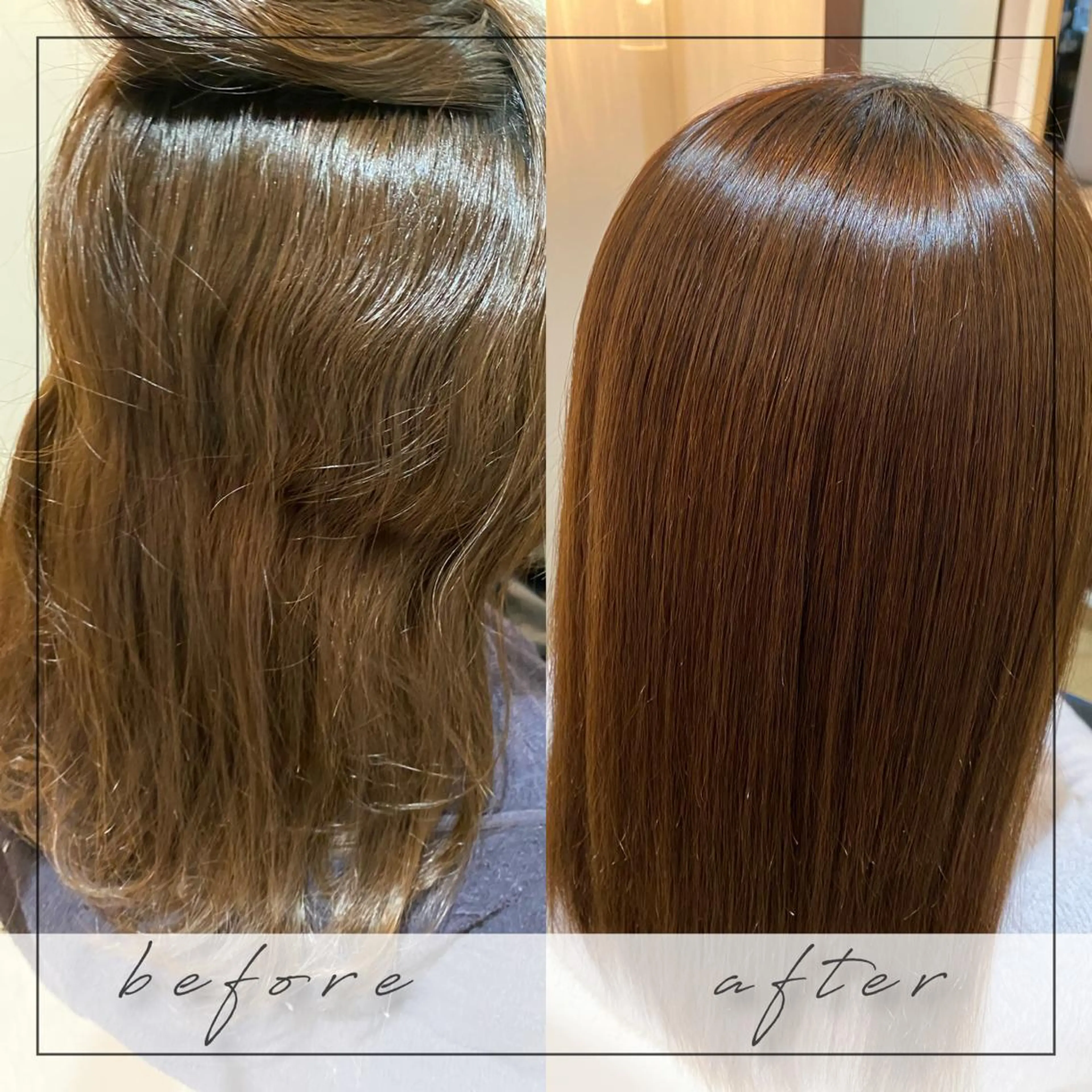 セミロング 髪質改善 縮毛矯正 Lisse hair所属・くせ毛×ショート 上岡勇祐のヘアスタイル