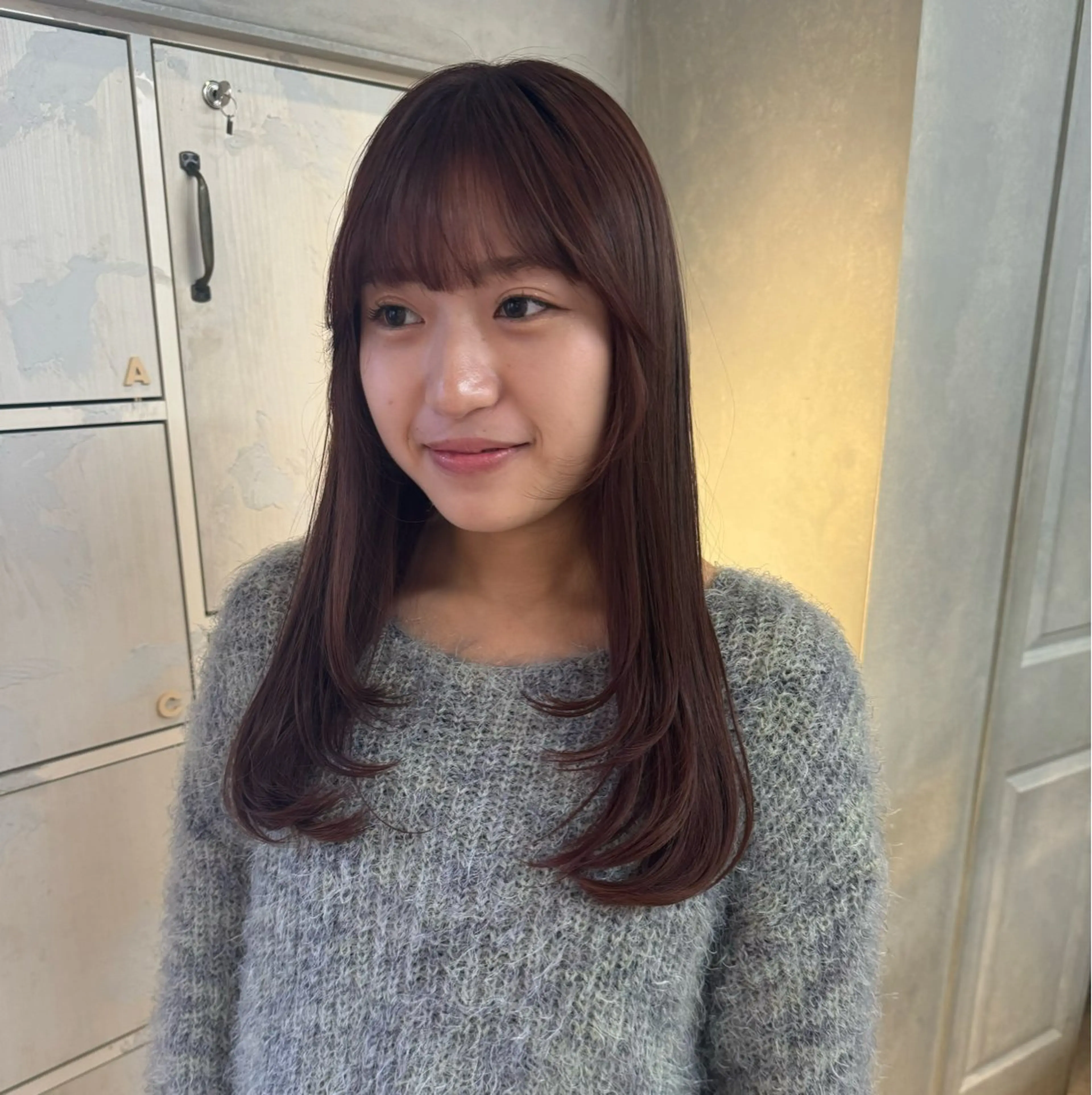 ロング カラー カット ヘアカラー 透明感カラー ☆akoのヘアスタイル