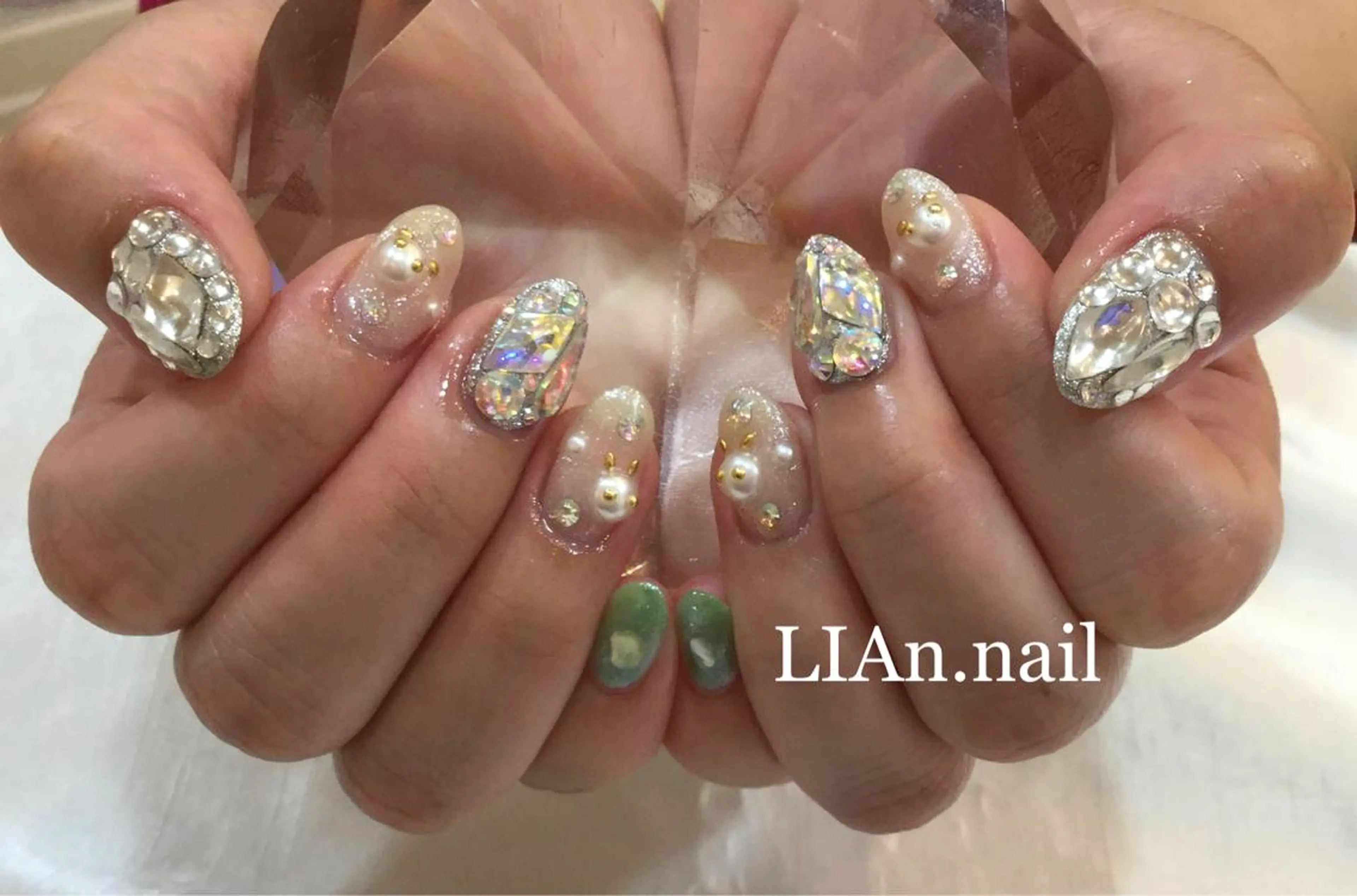 ネイル ジェルネイル Lian nailのネイルデザイン