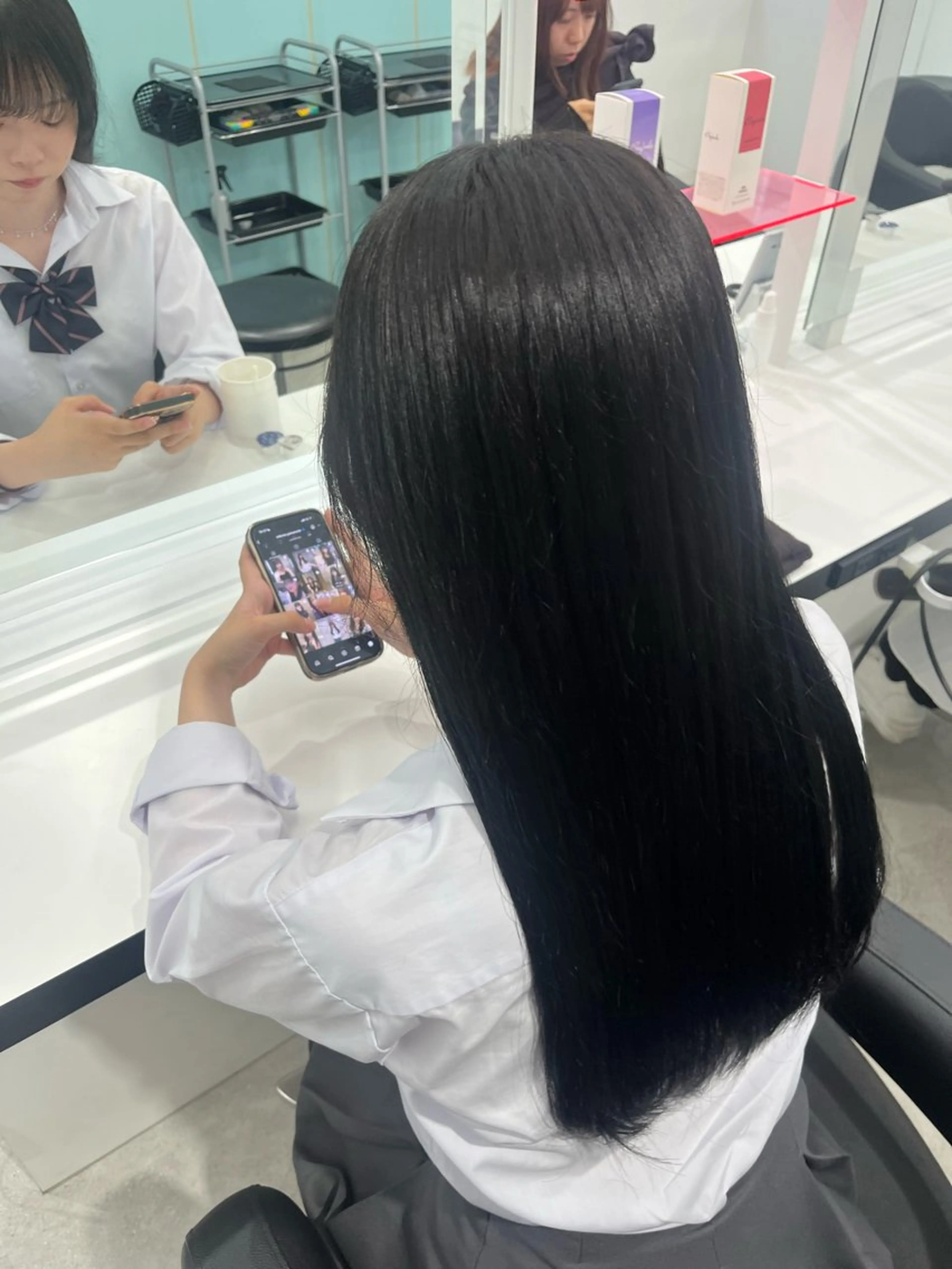 ロング カラー みう/仙台/暖色/ 艶髪/顔周りカット/のヘアスタイル