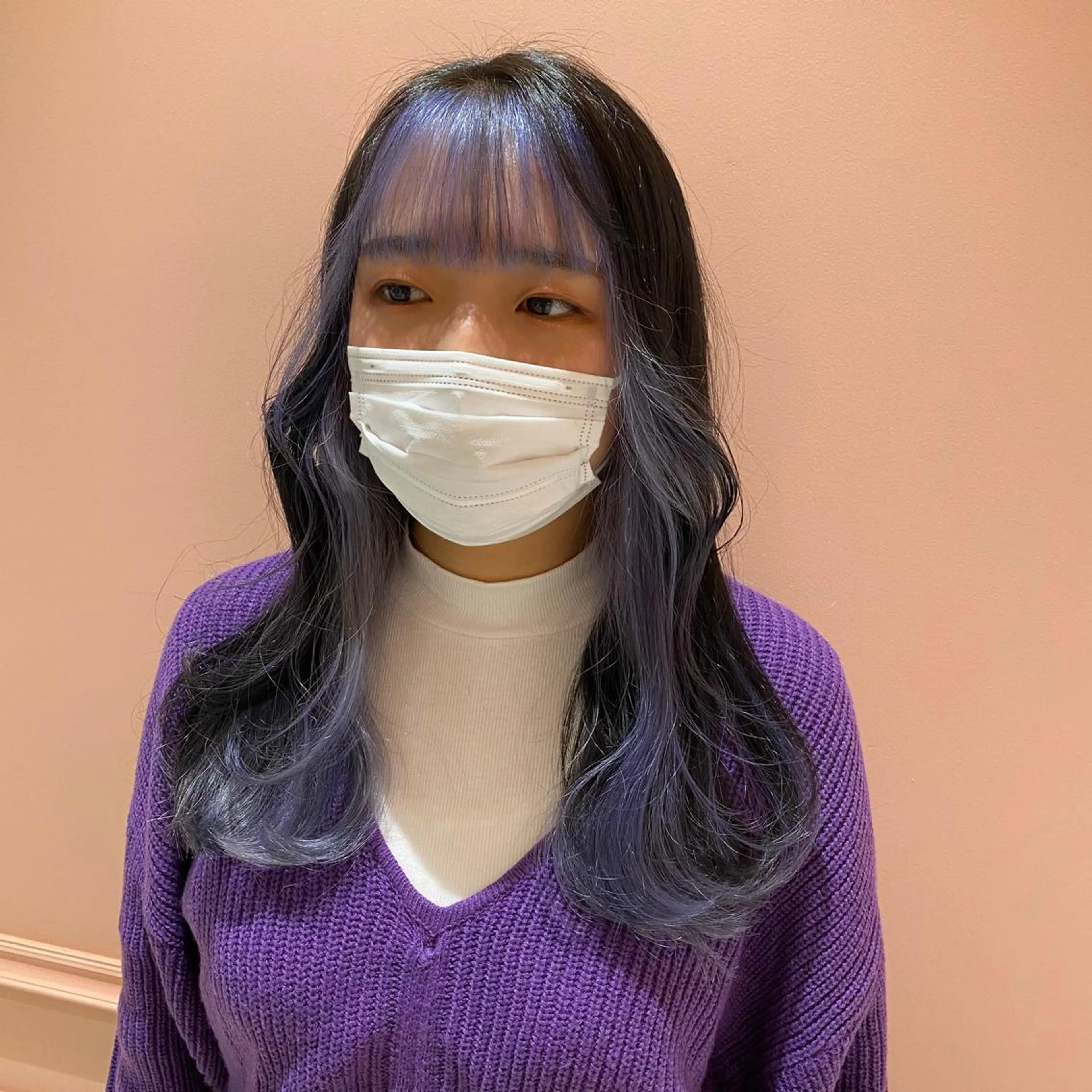 ロング カラー ORIKA 美容室のヘアスタイル