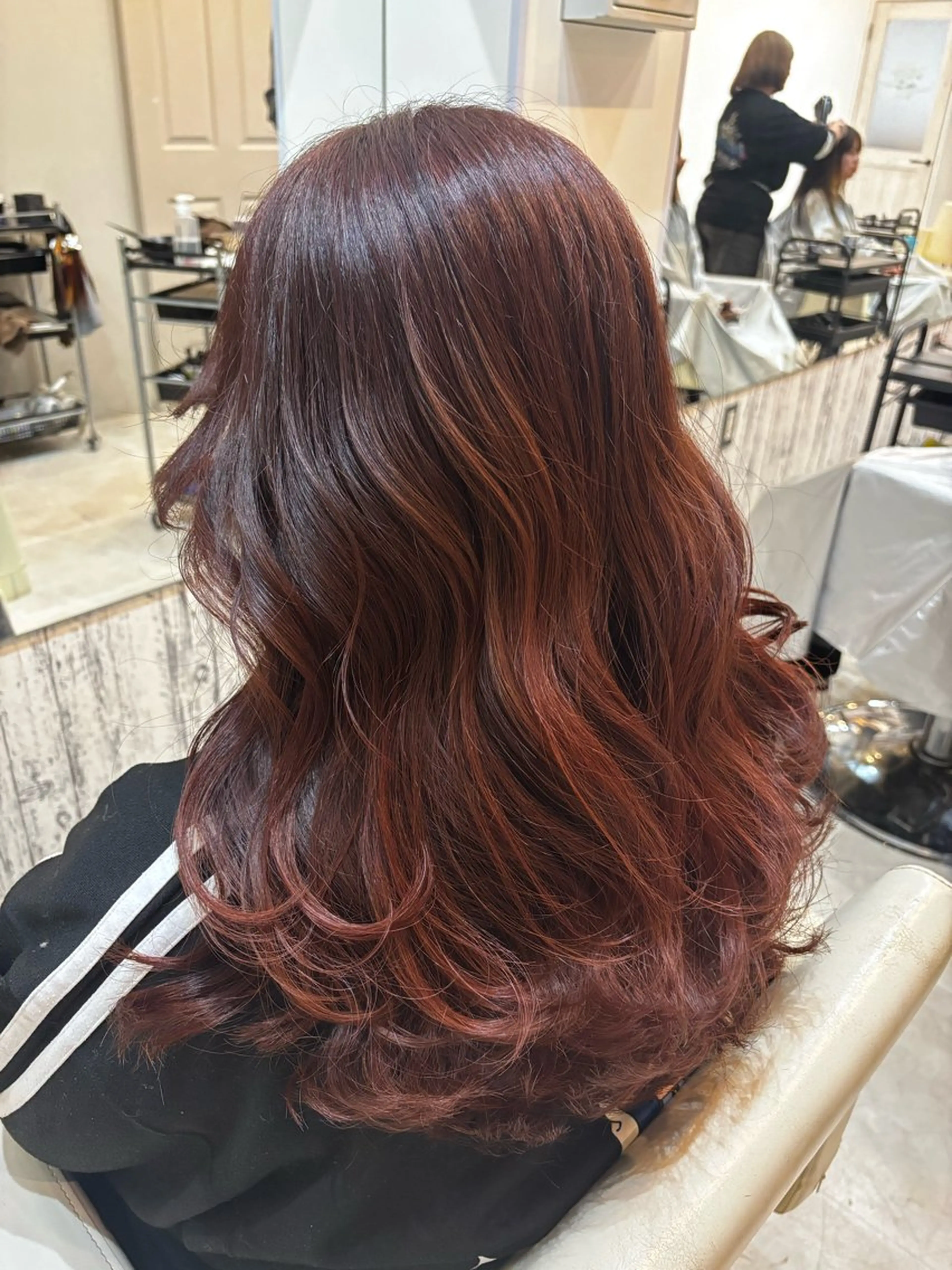 ロング カット ヘアカラー あすか/ 松本/モデル募集中のヘアスタイル