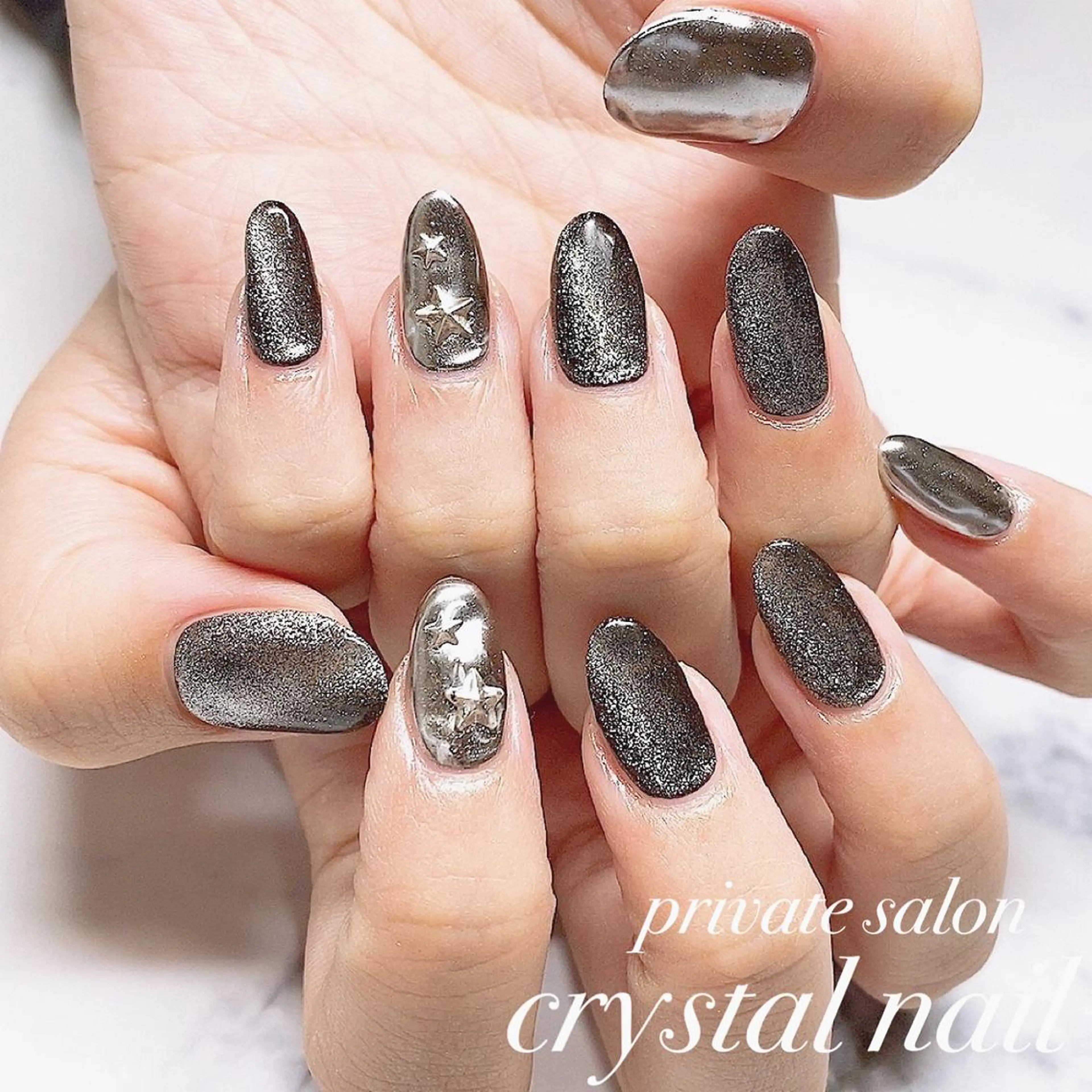 ネイル Crystal Nailのネイルデザイン