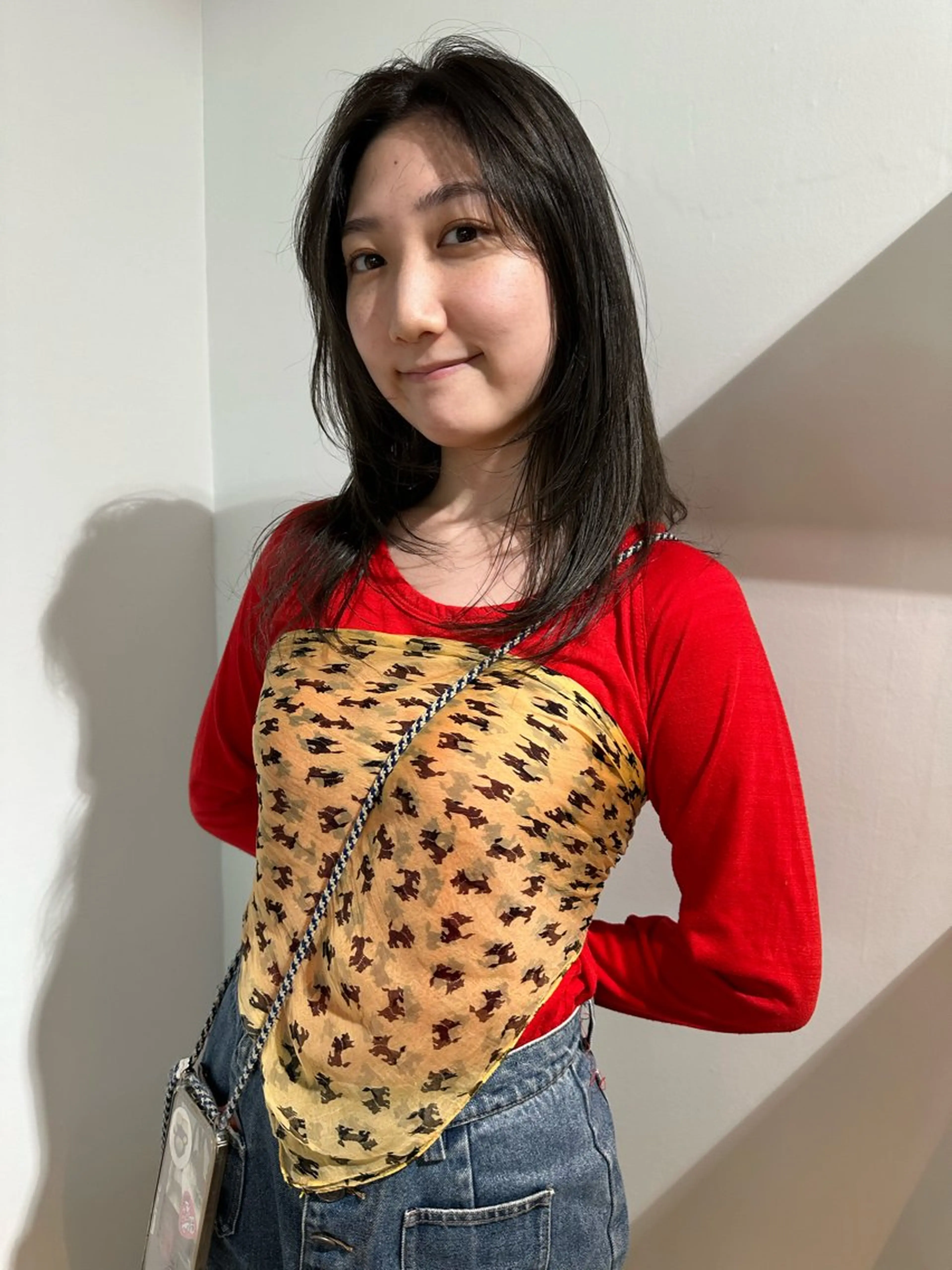 ミディアム カラー カット 🎀オイダイラ モモカ🎀のヘアスタイル