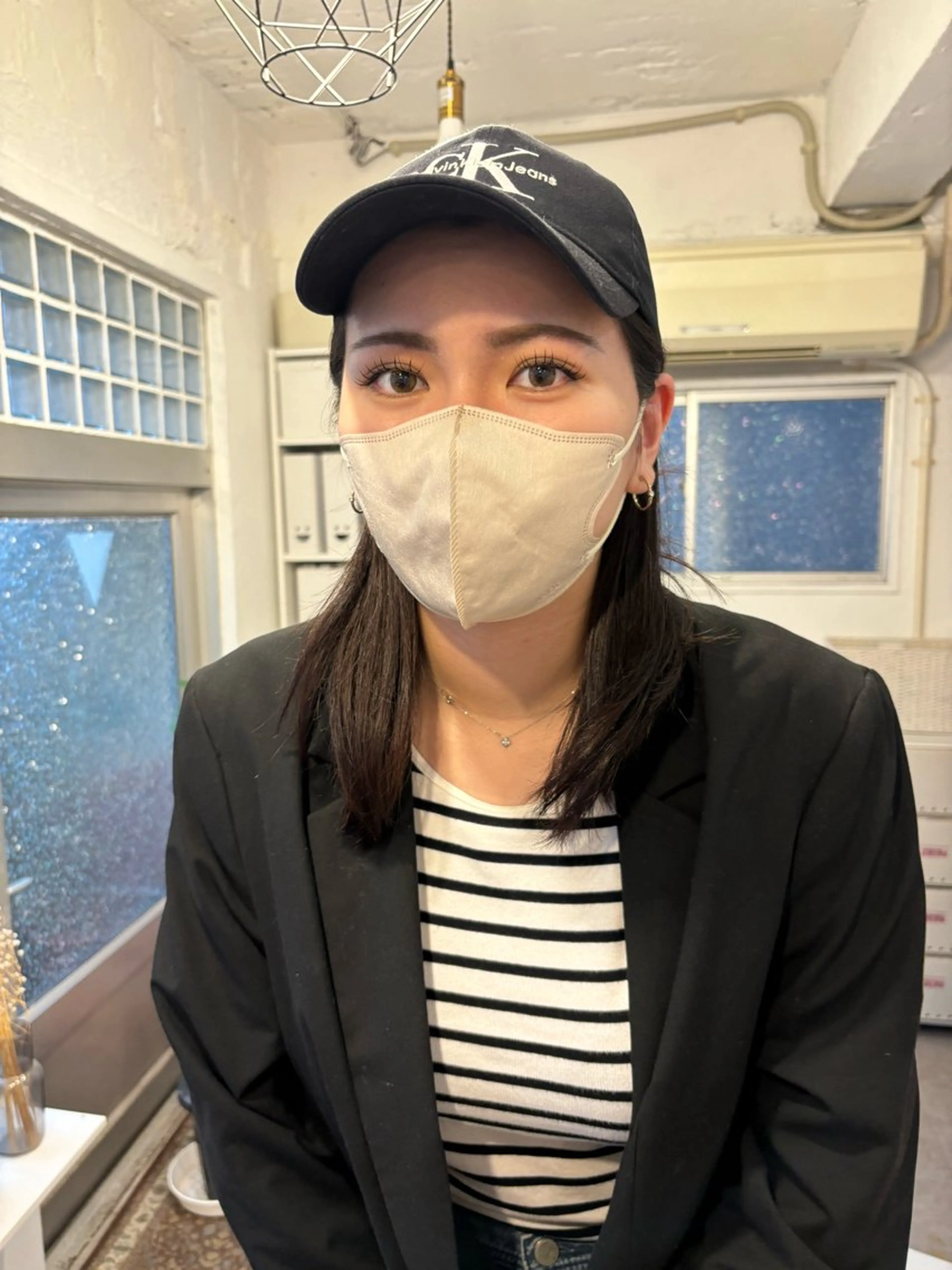 マツエク・マツパ フラットラッシュ 〖IEN〗Yuka (ユウカ/優香)のマツエク・マツパデザイン