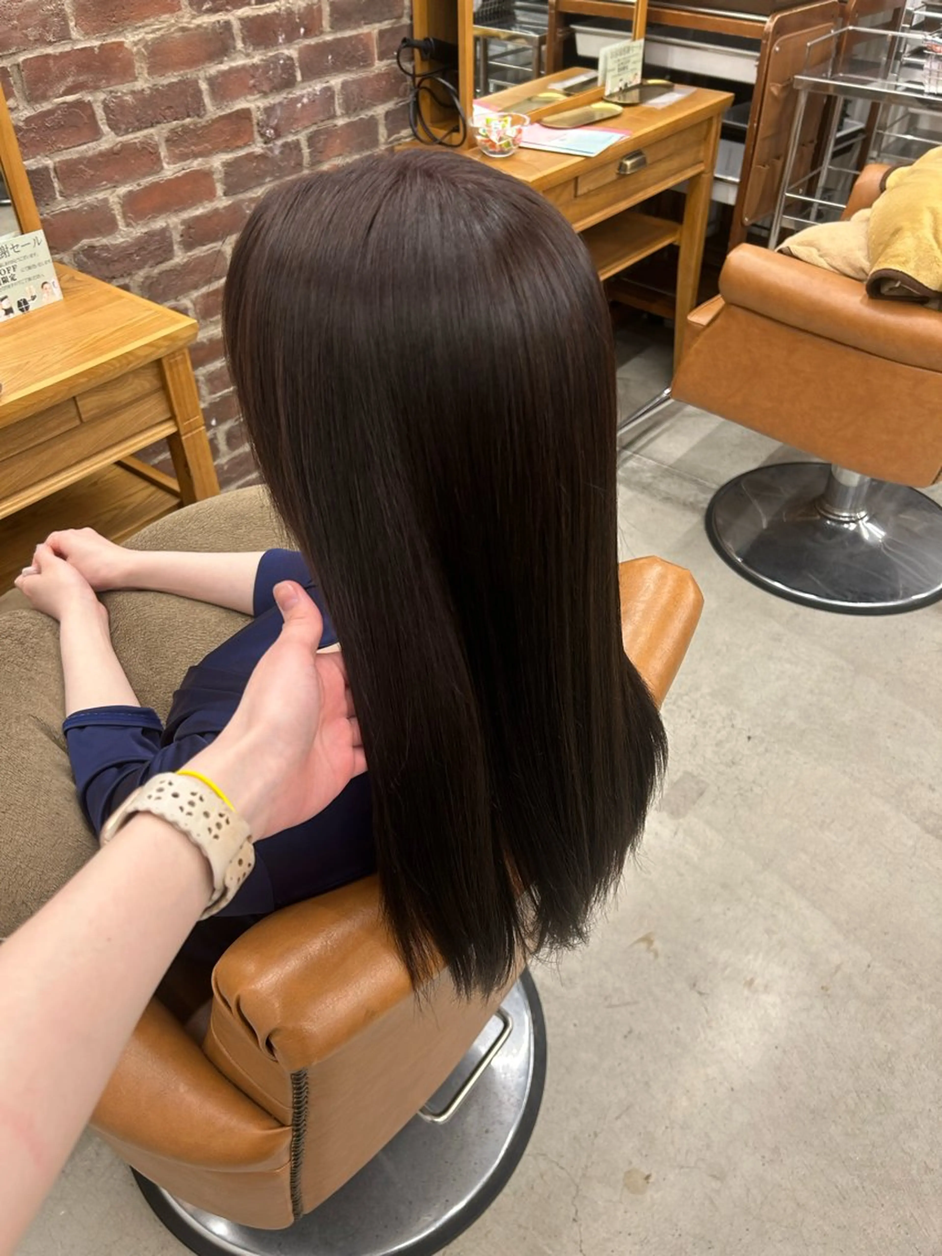 ロング カラー ヘアカラー 山野愛子美容室銀座店所属・🌼髪質改善/透明感 艶髪タケドミのヘアスタイル