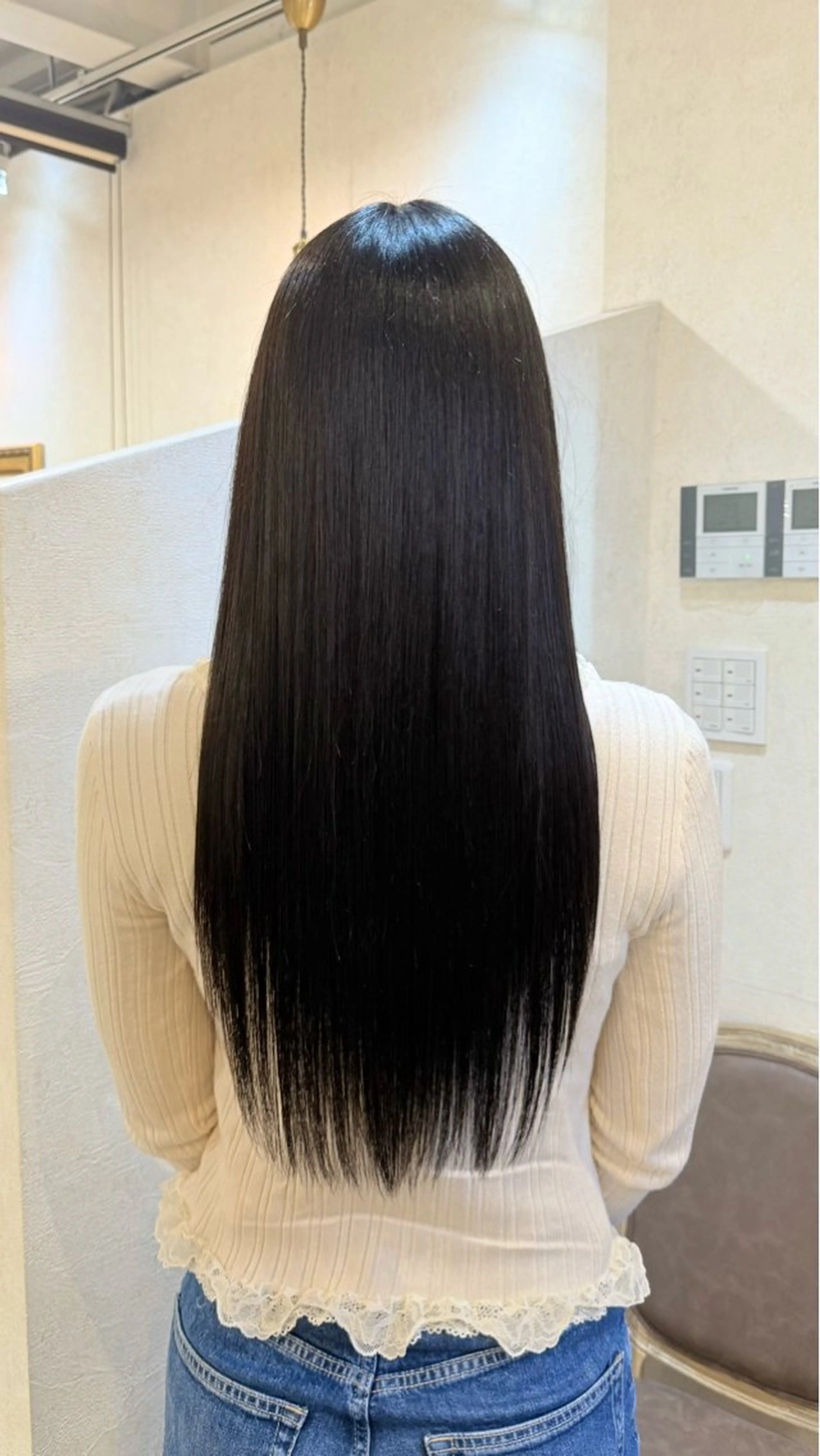 ロング カラー ヘアカラー トリートメント 🎀RUI/髪質改善 /美髪矯正/艶カラーのヘアスタイル