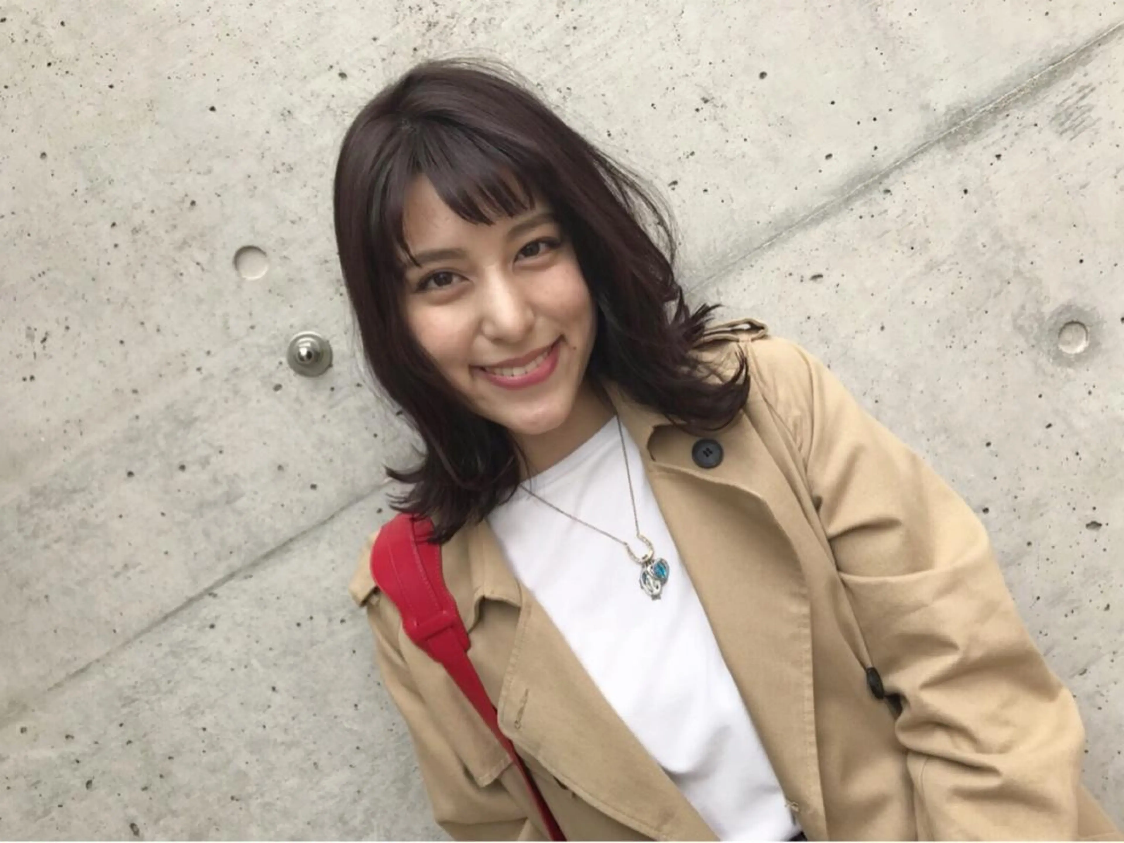 ミディアム カラー ネイビーカラー ピンクカラー moana surfriderのヘアスタイル