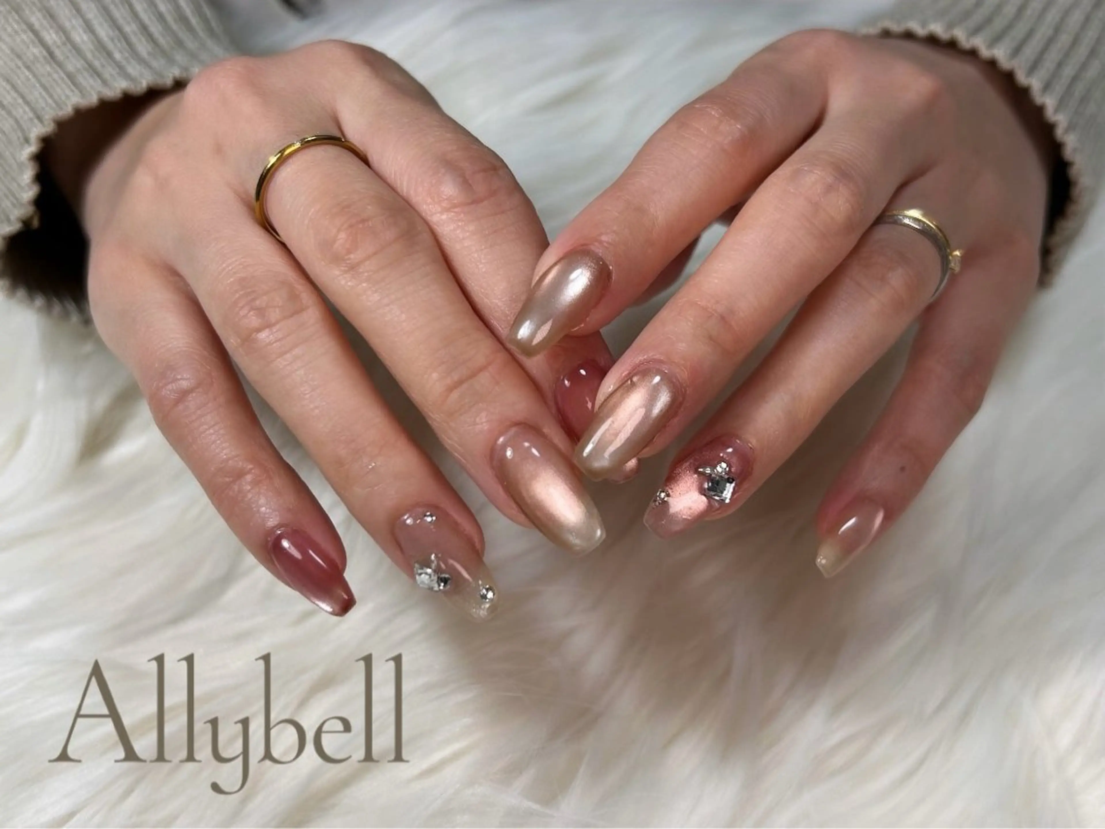 ネイル Allybell🫧 yuriのネイルデザイン