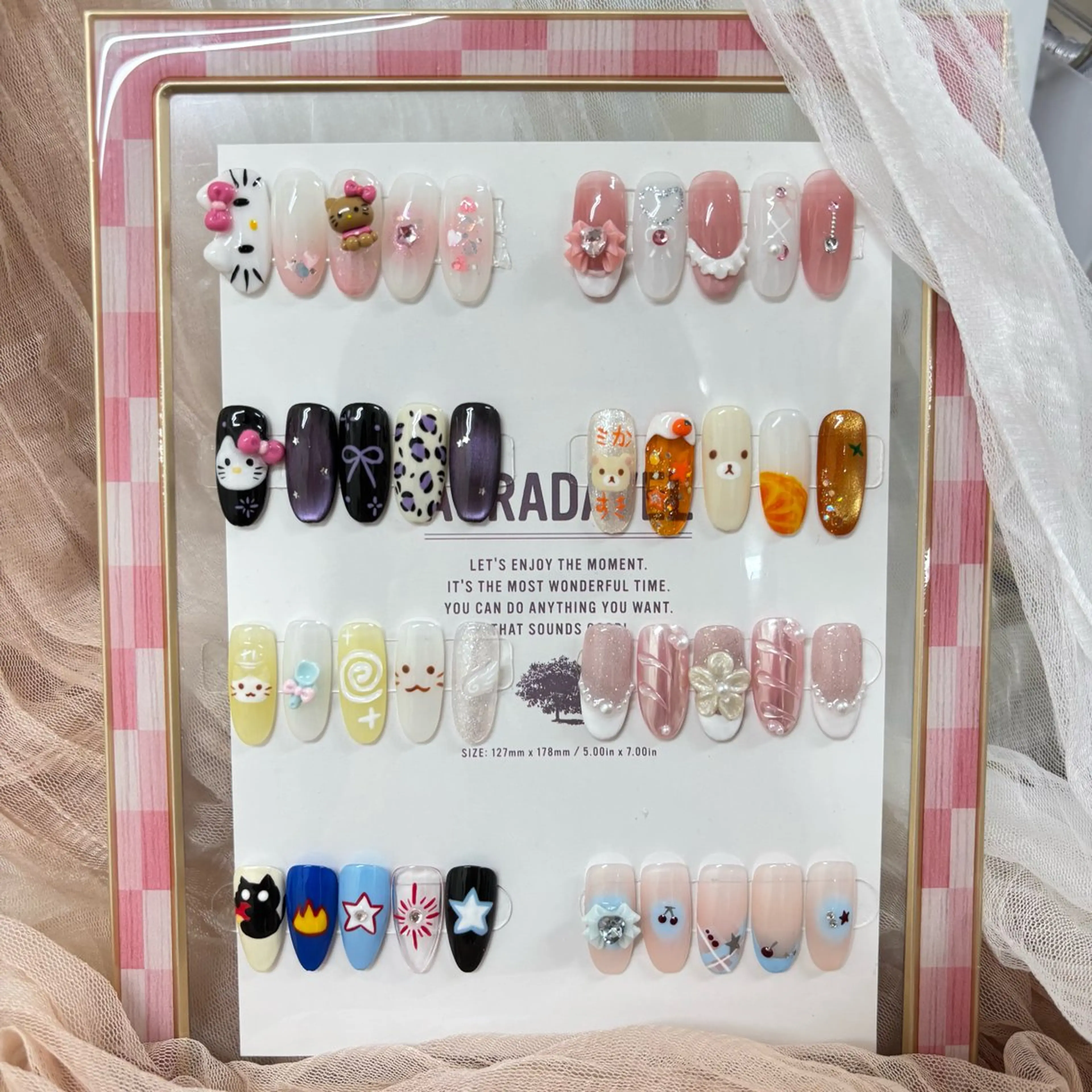 「自爪」キャラクター定額デザイン☆の写真