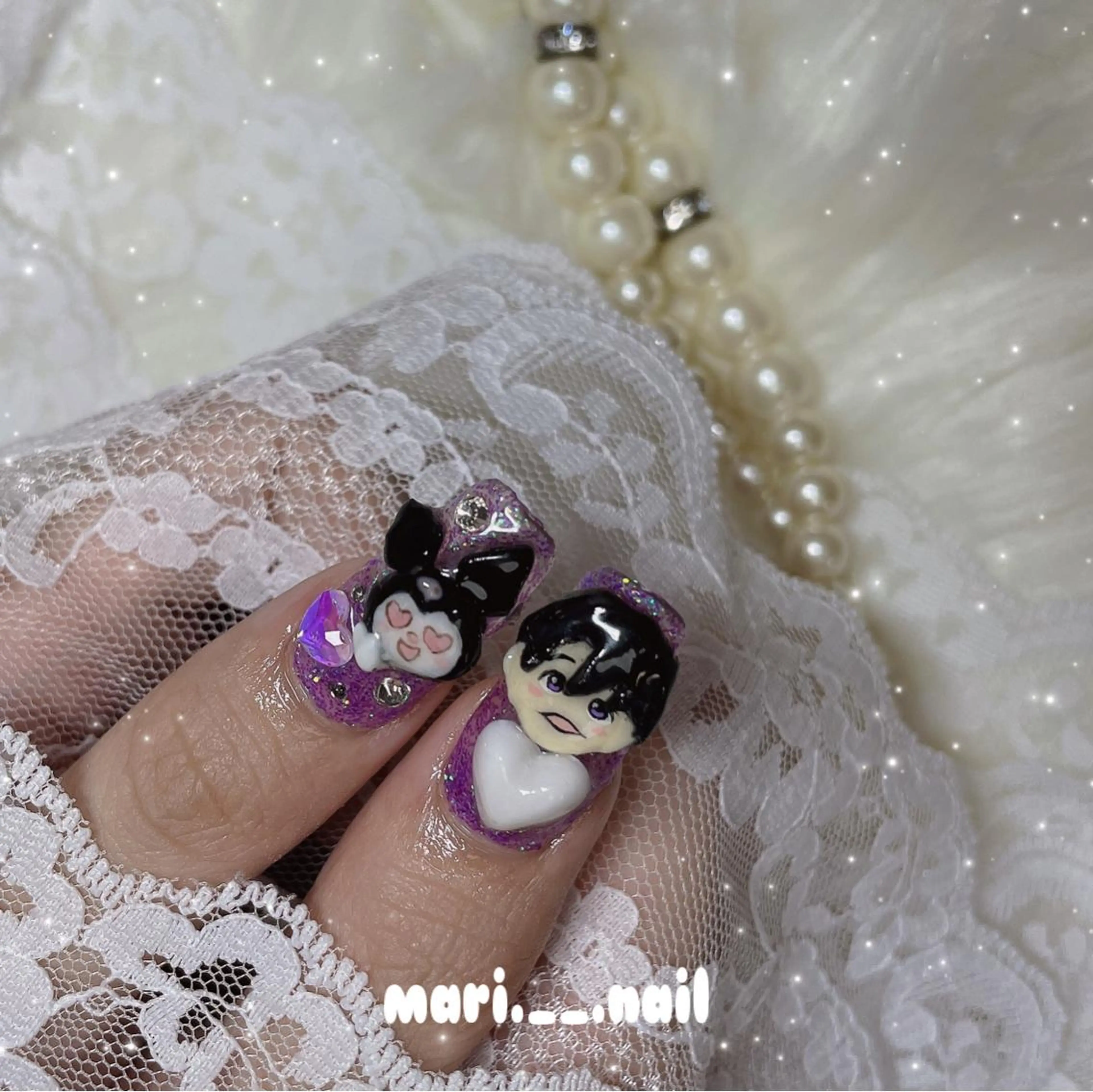 ネイル 🎀 Mayu 🎀痛ネイルのネイルデザイン