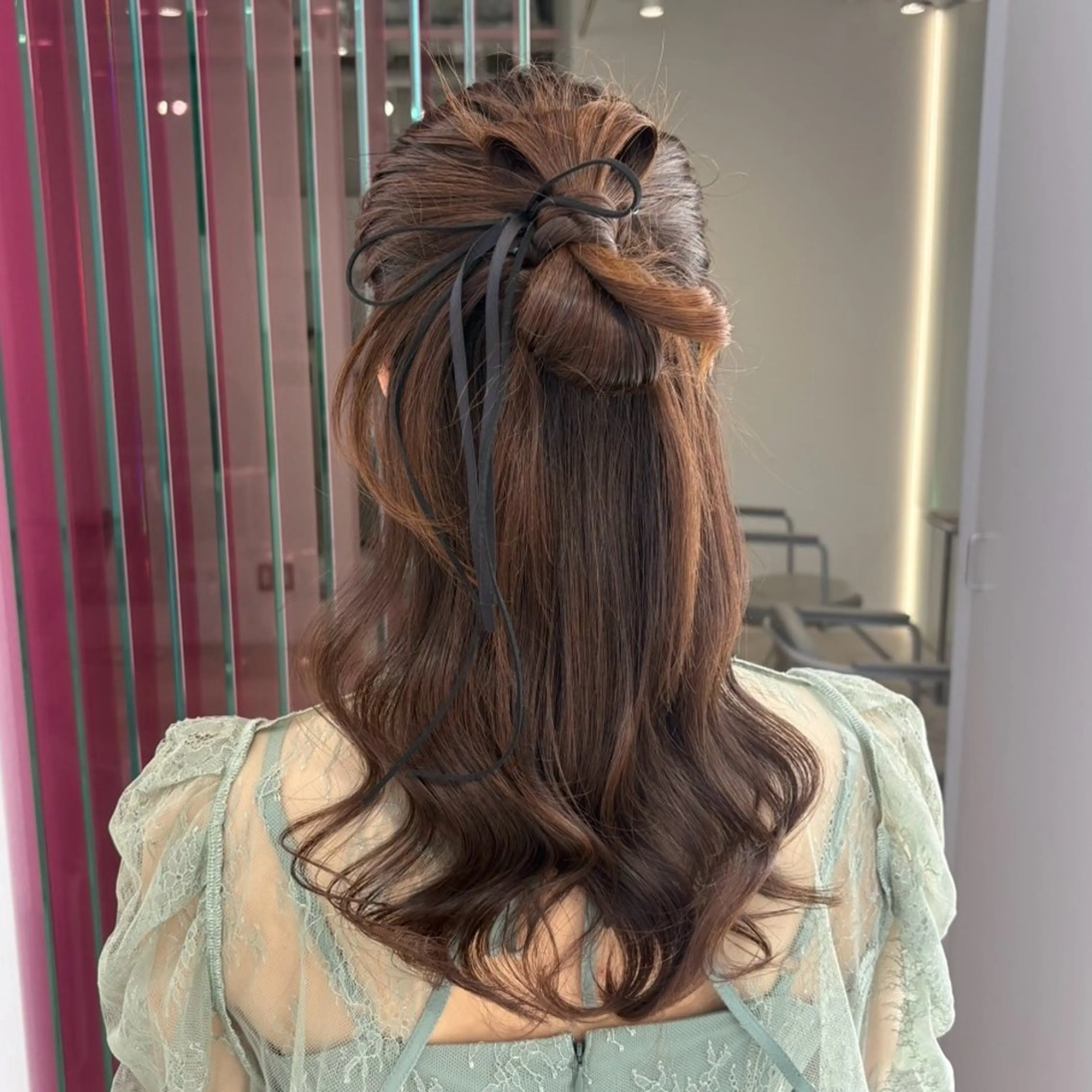 ヘアアレンジ soto.所属・HARUHI 銀座 美容師౨ৎ⋆˚のヘアスタイル