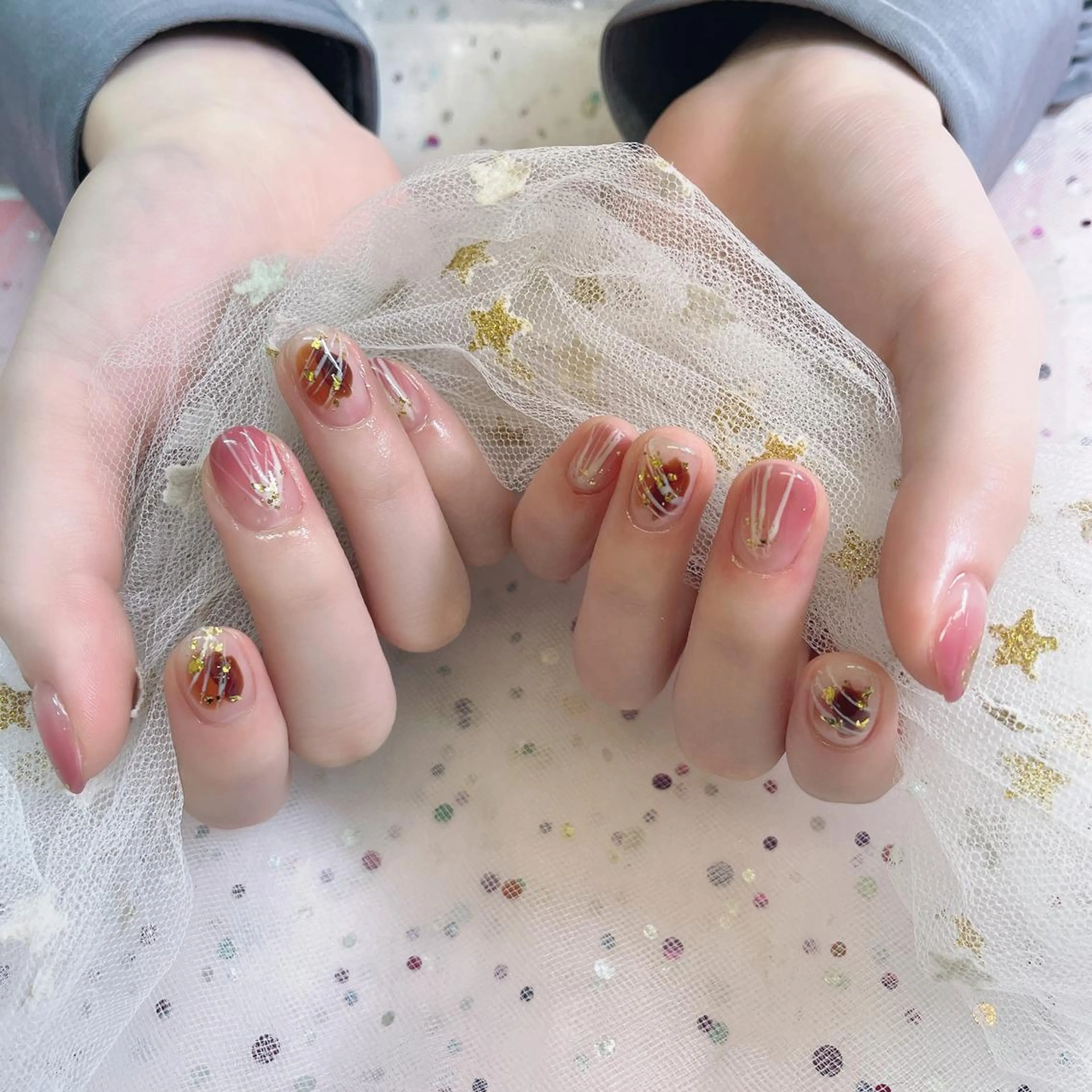 ネイル 💅ネイルサロン ブラン🌈かすみのネイルデザイン