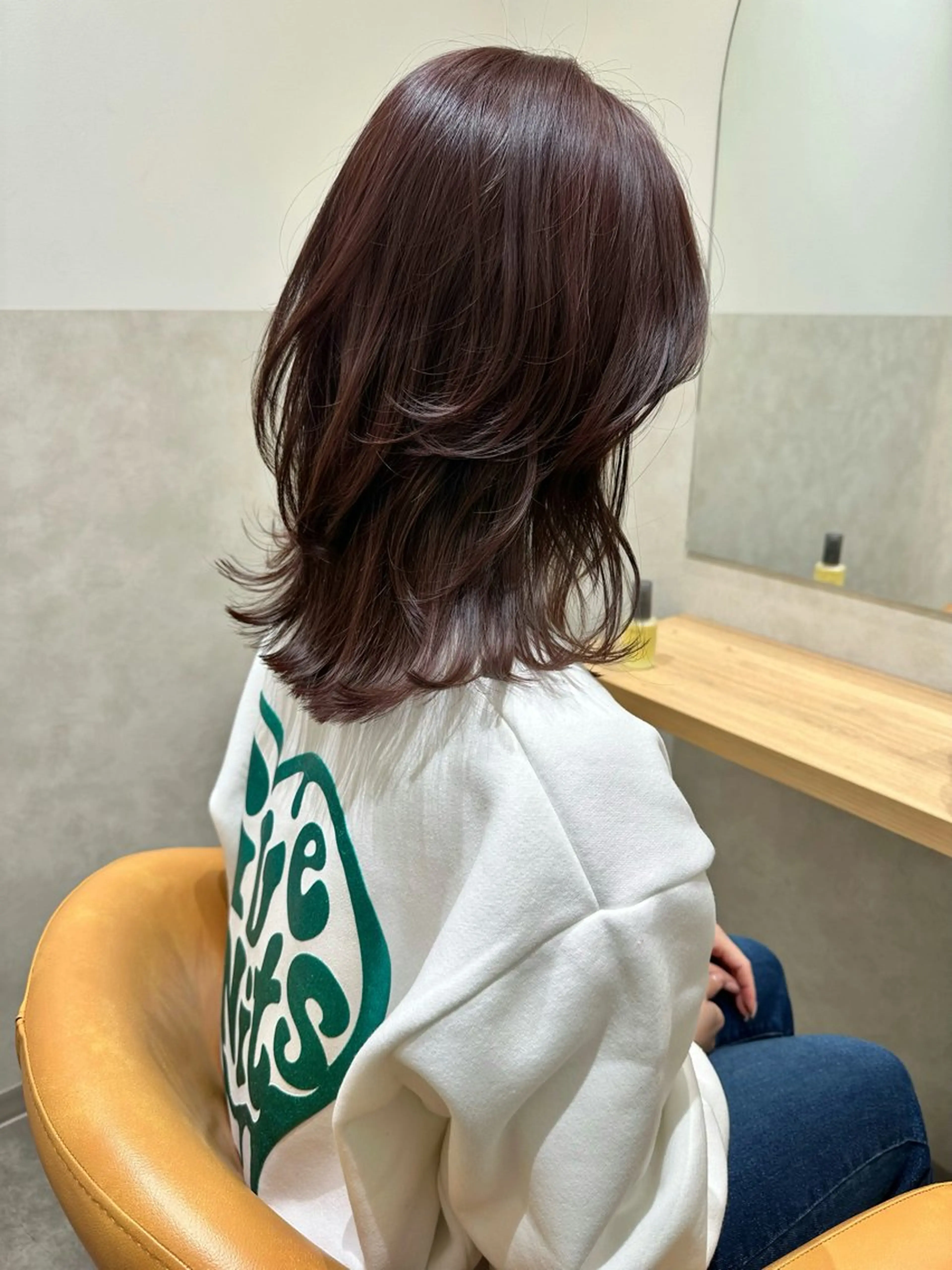 ミディアム カラー SALOWIN aroa店所属・ENDO Kのヘアスタイル