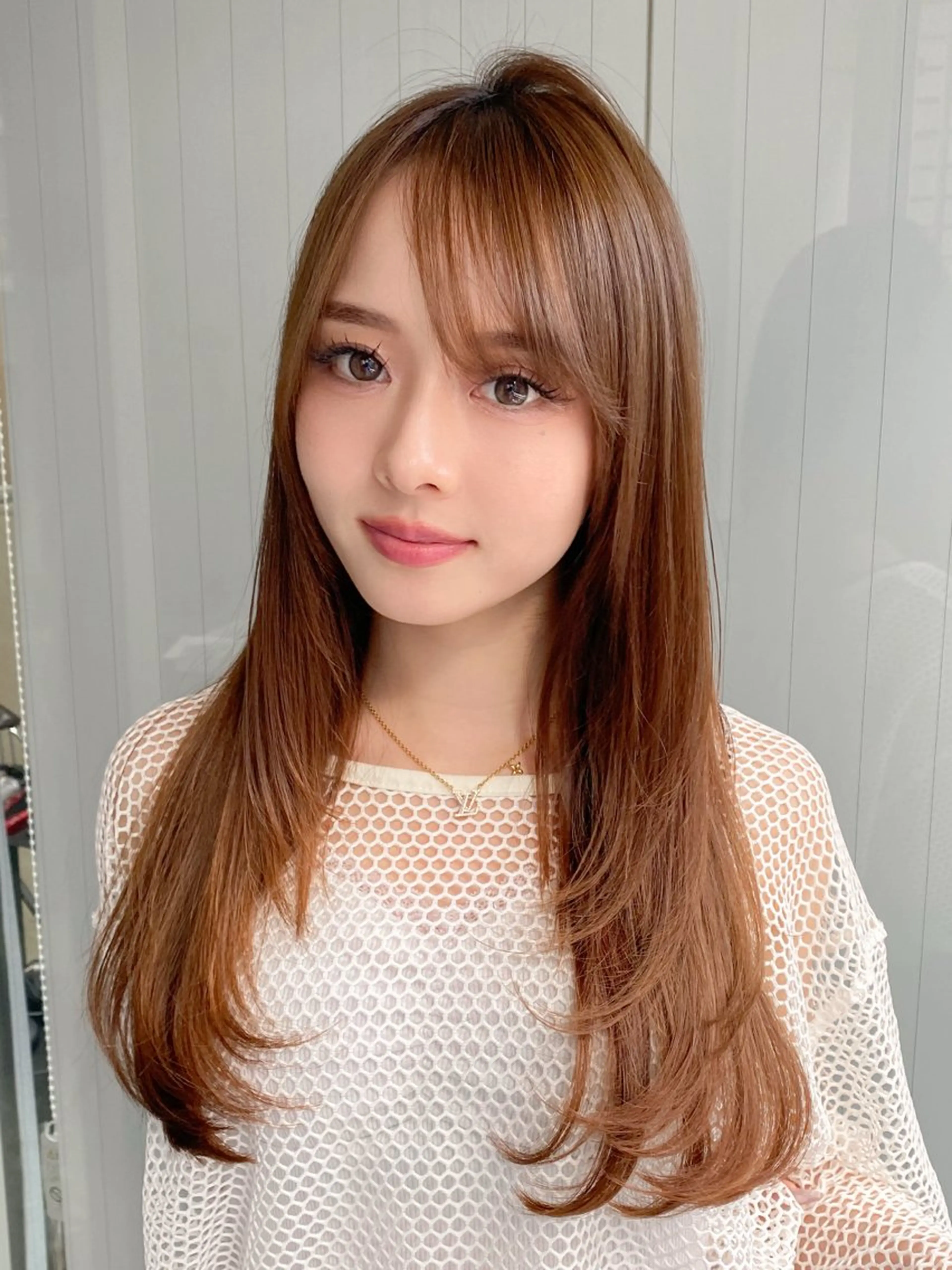 ロング カラー ロングレイヤー レイヤーカット ロング ワンホンヘア カット トリートメント レイヤー×髪質改善✨ 渋谷/佐藤侑哉のヘアスタイル