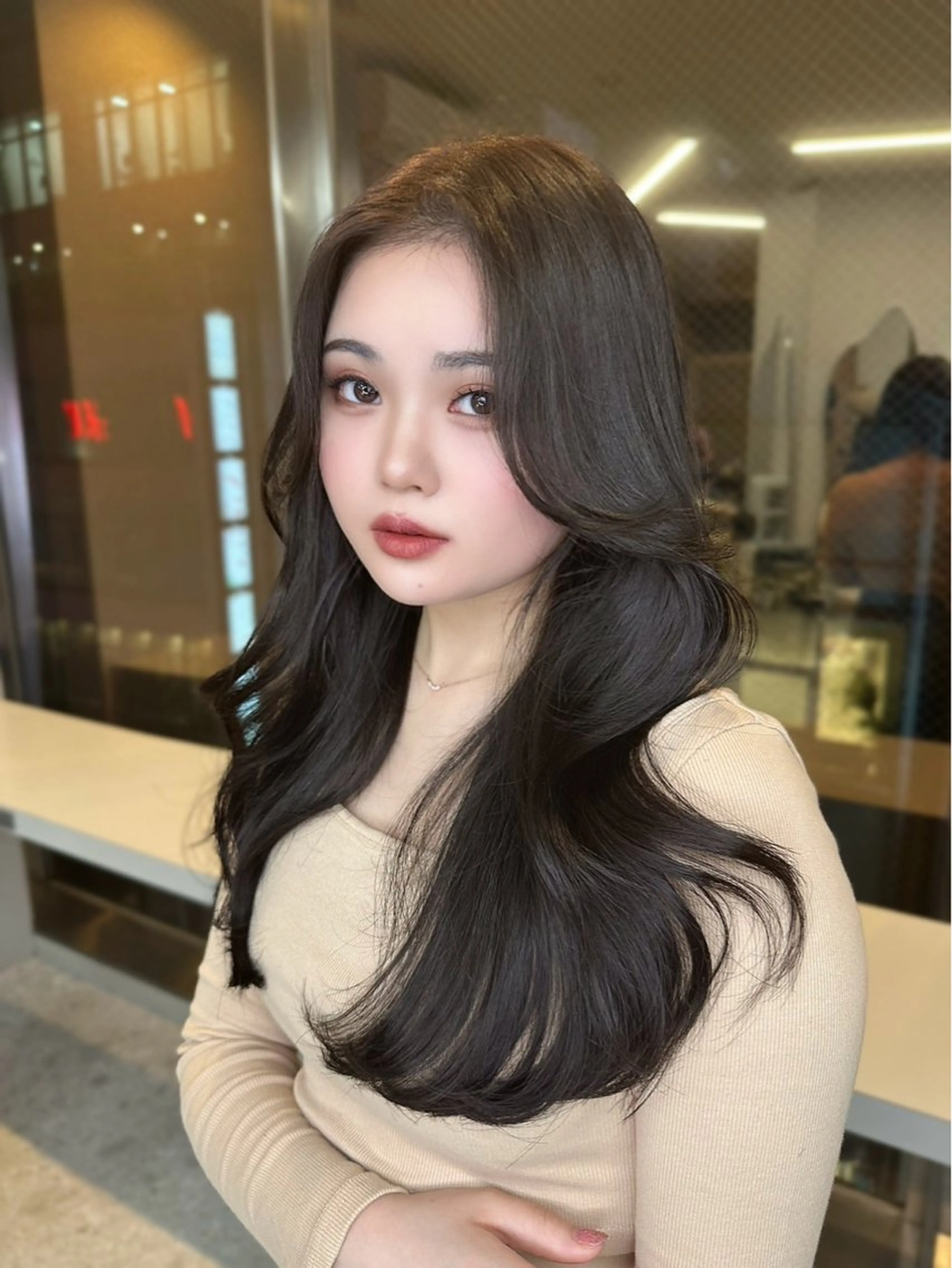 ロング レイヤーカット votan天神所属・木串 楽人のヘアスタイル