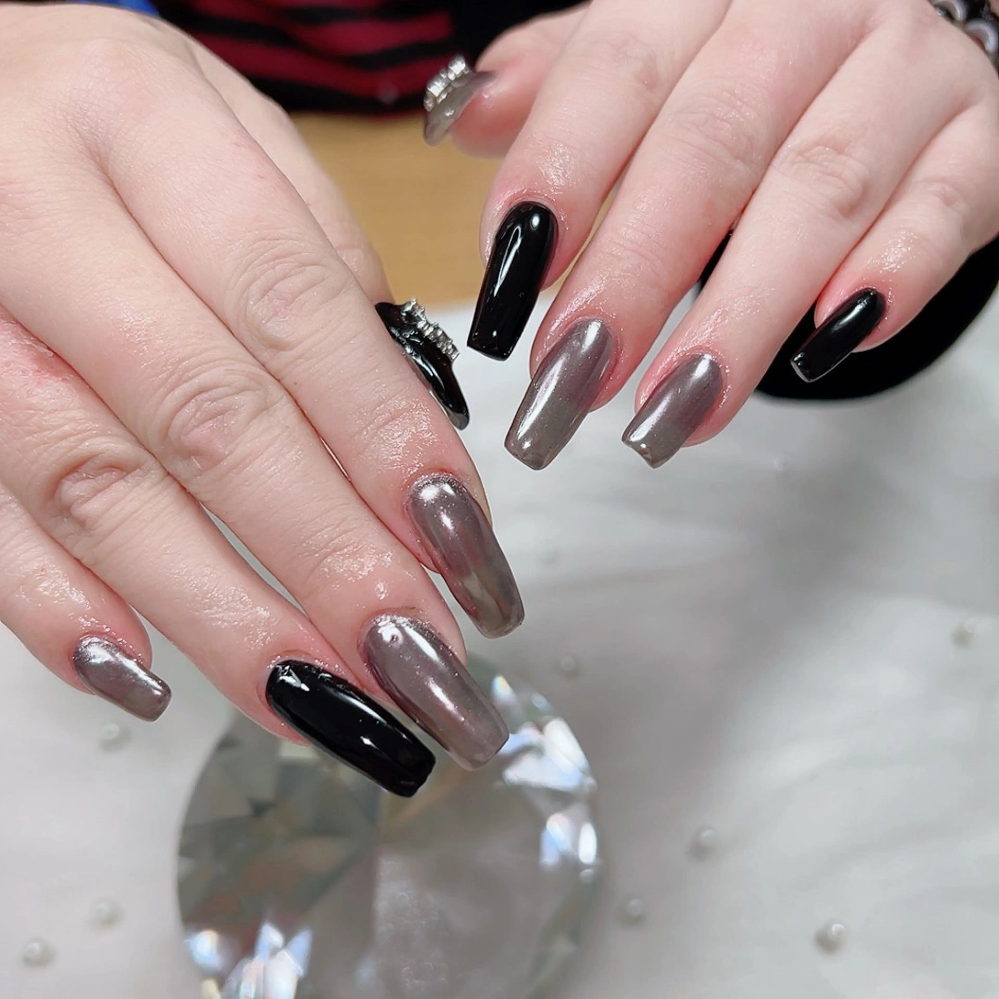 ネイル ミラーネイル Cute Tips nailのネイルデザイン