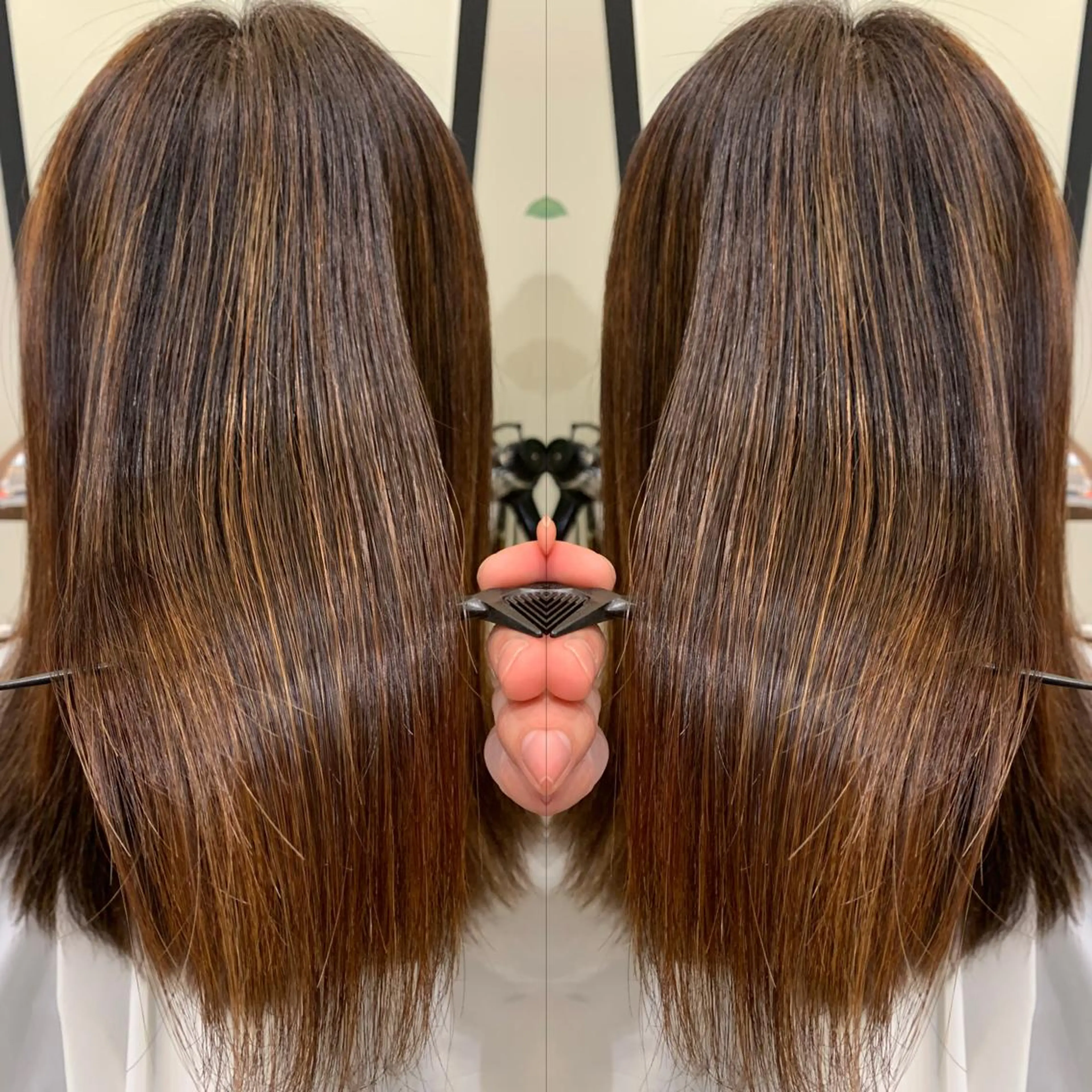 セミロング パーマ 伊藤 裕貴のヘアスタイル