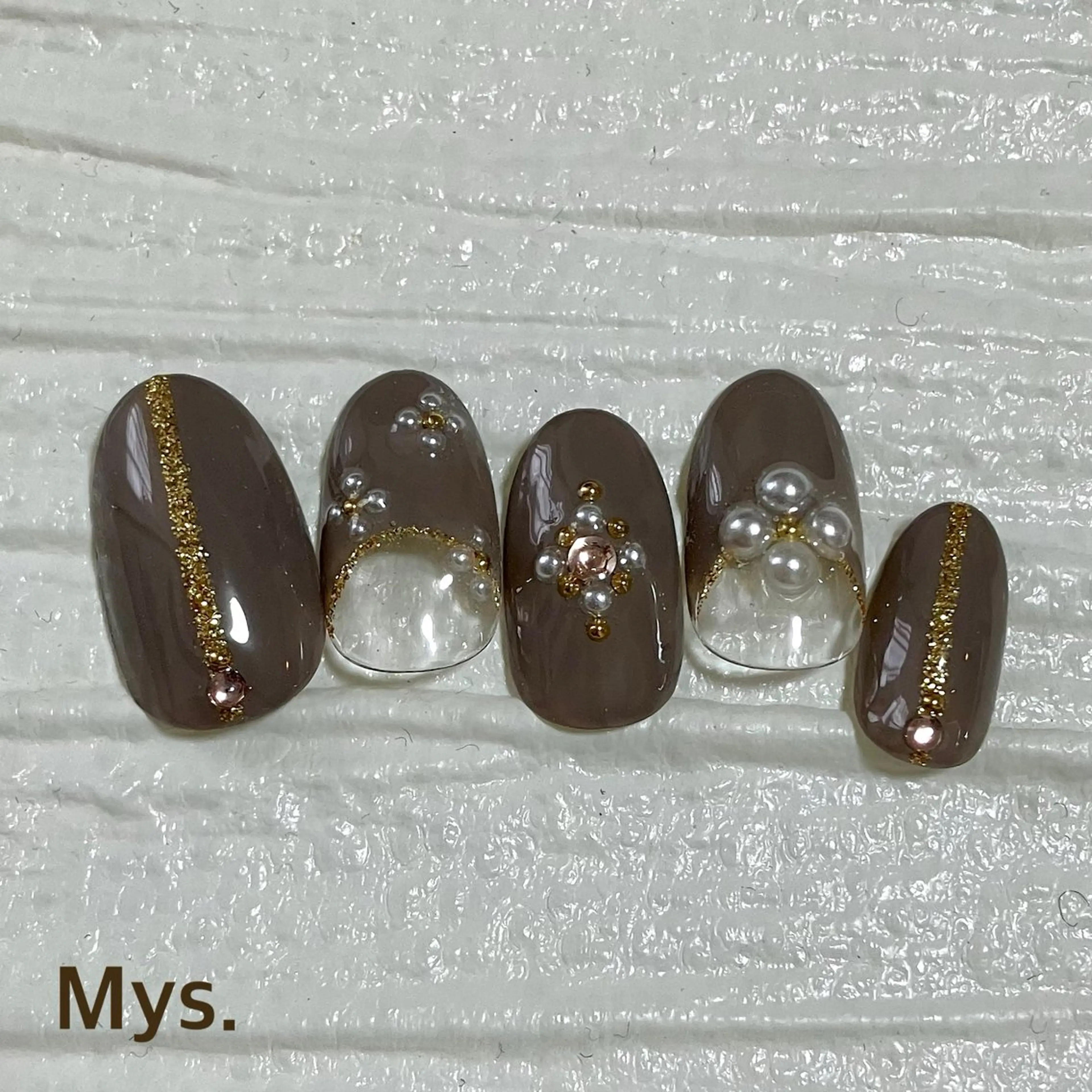 ネイル ハンドネイル Mys. 三上紗紀のネイルデザイン