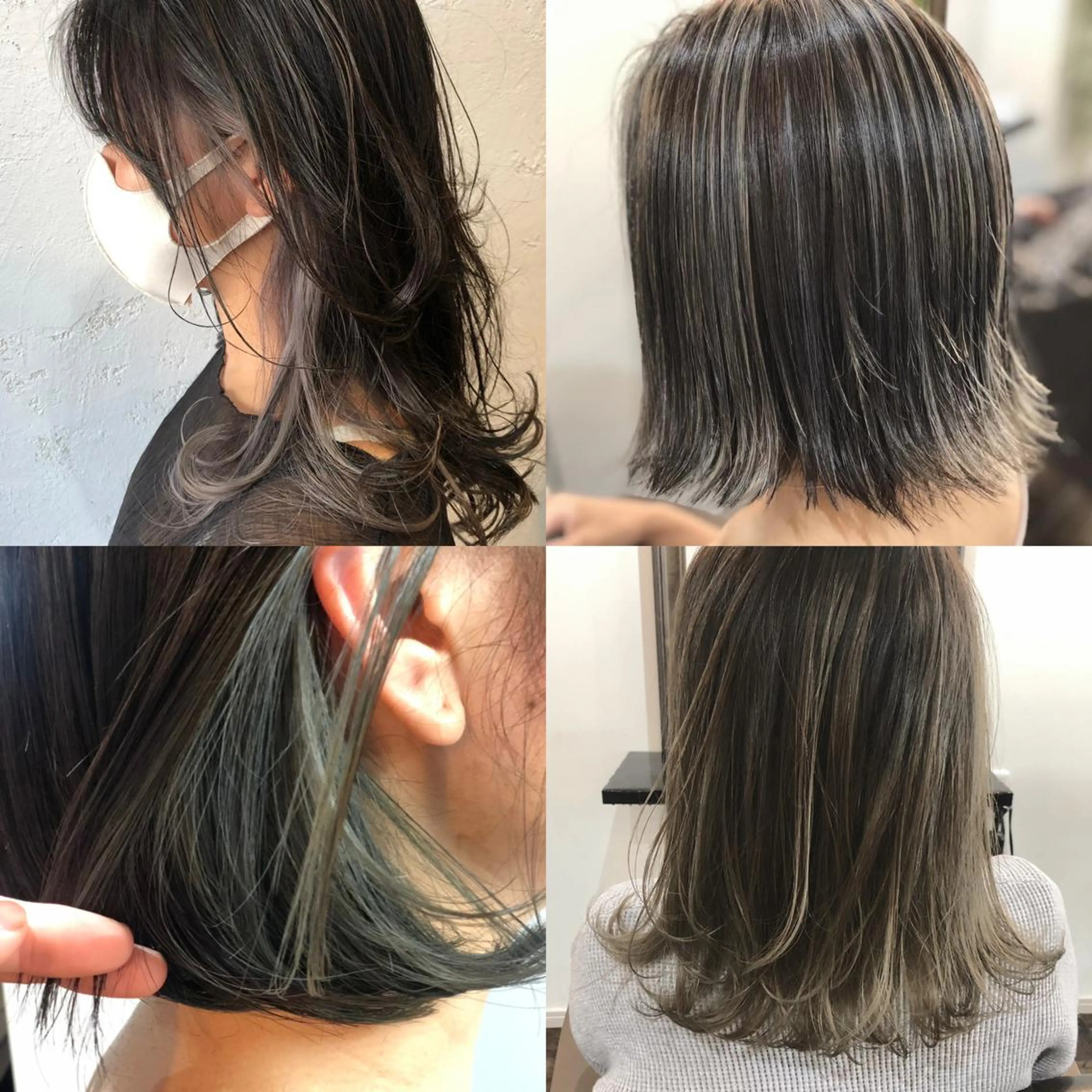 ♦️minimo限定カラークーポン♦️Wカラーorインナーカラーorグラデーションカラーorハイライトの写真