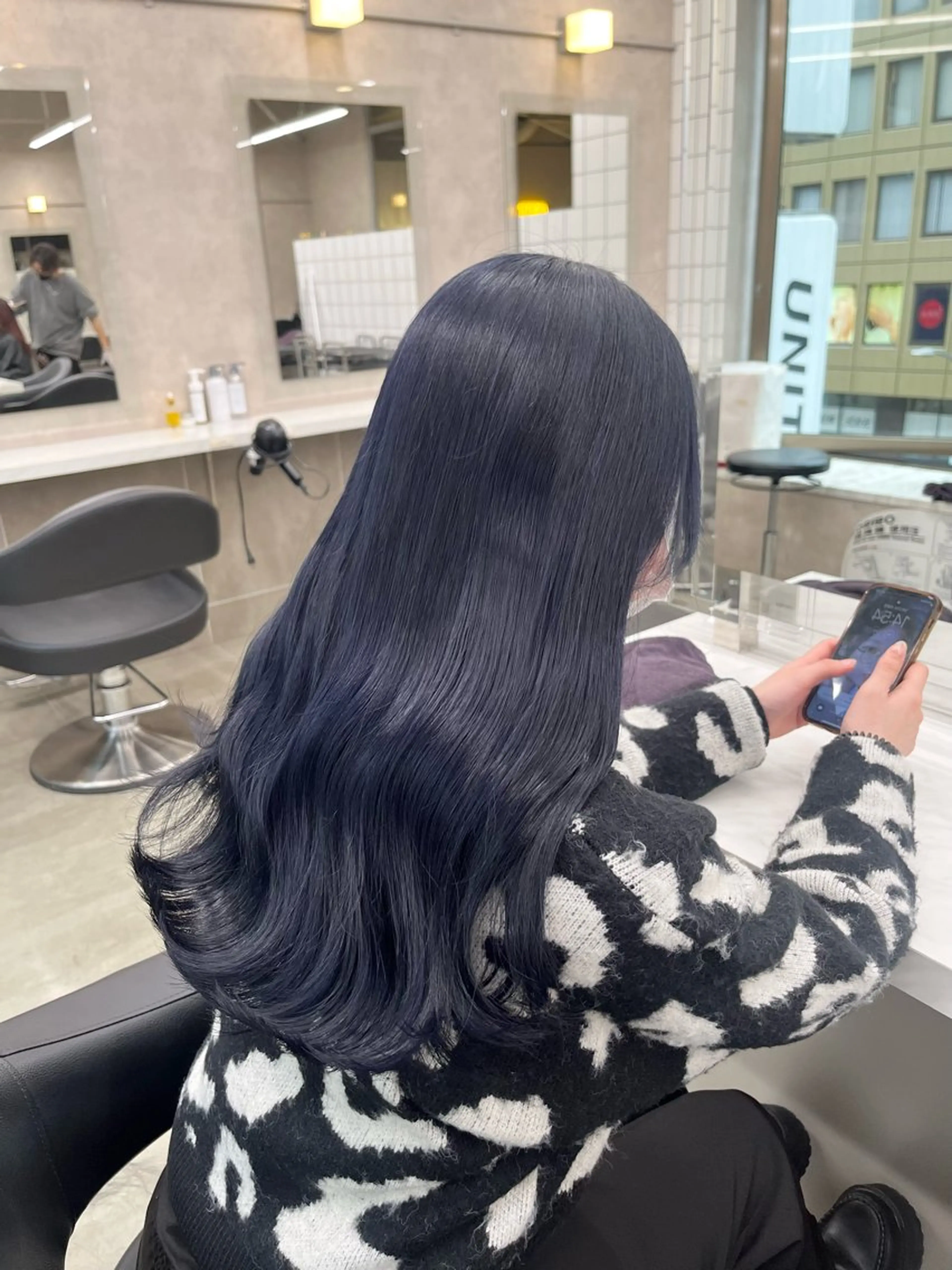 ロング カラー ヘアカラー 韓国レイヤーカット /REIのヘアスタイル