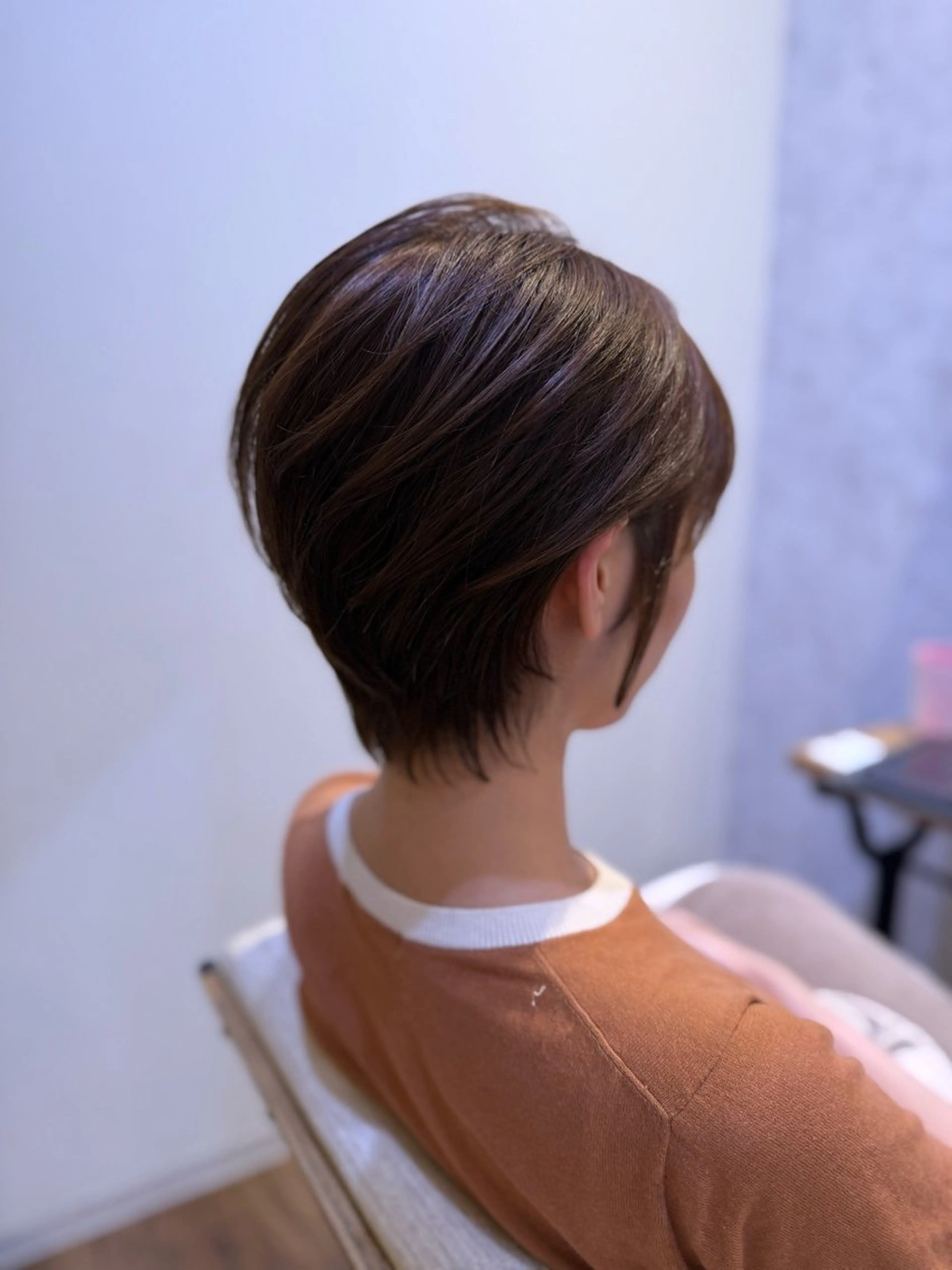 ショートカットの写真