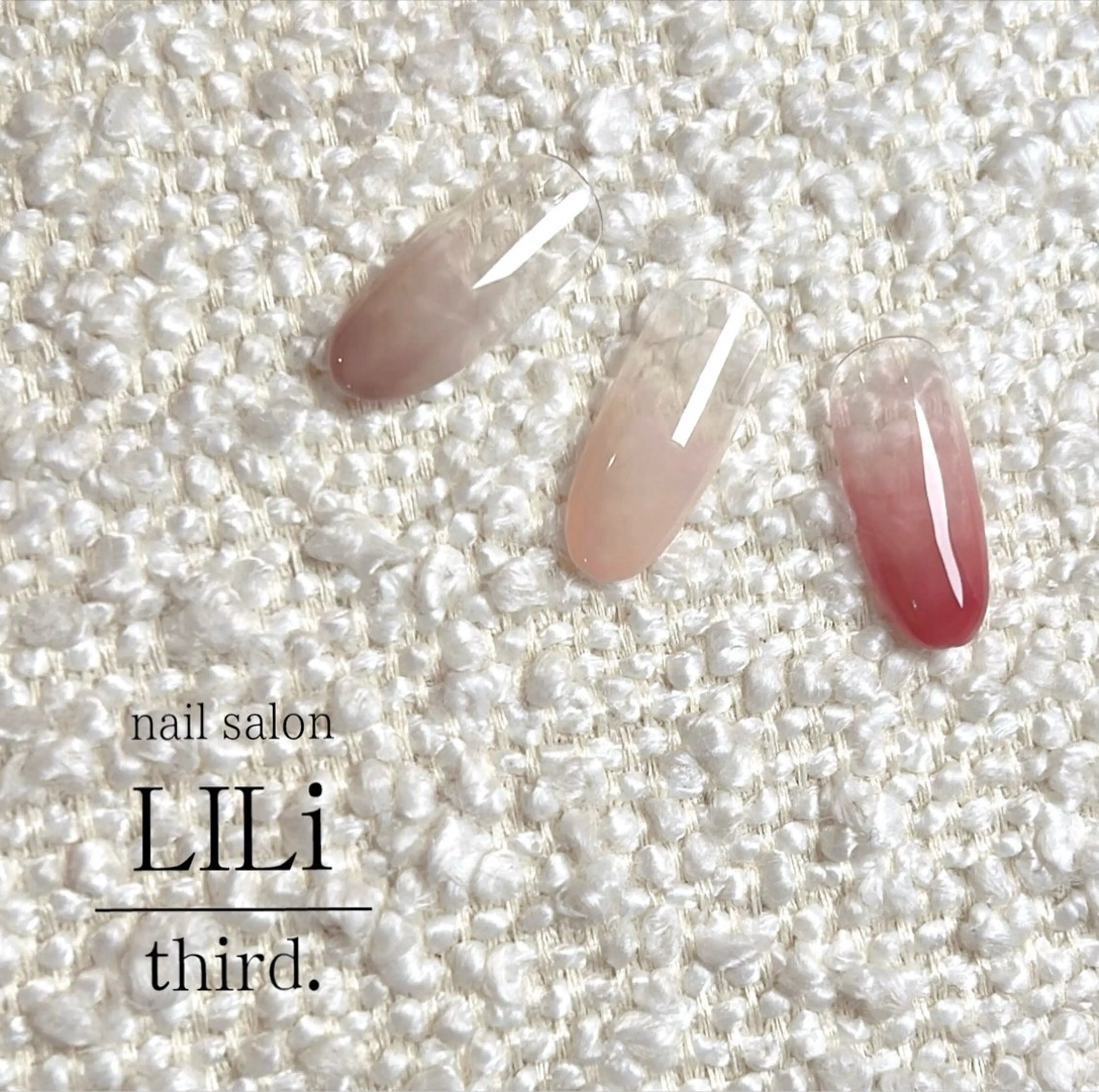 ネイル グラデーション nail salon LILi third.所属・Saya ᵕ̈*のネイルデザイン