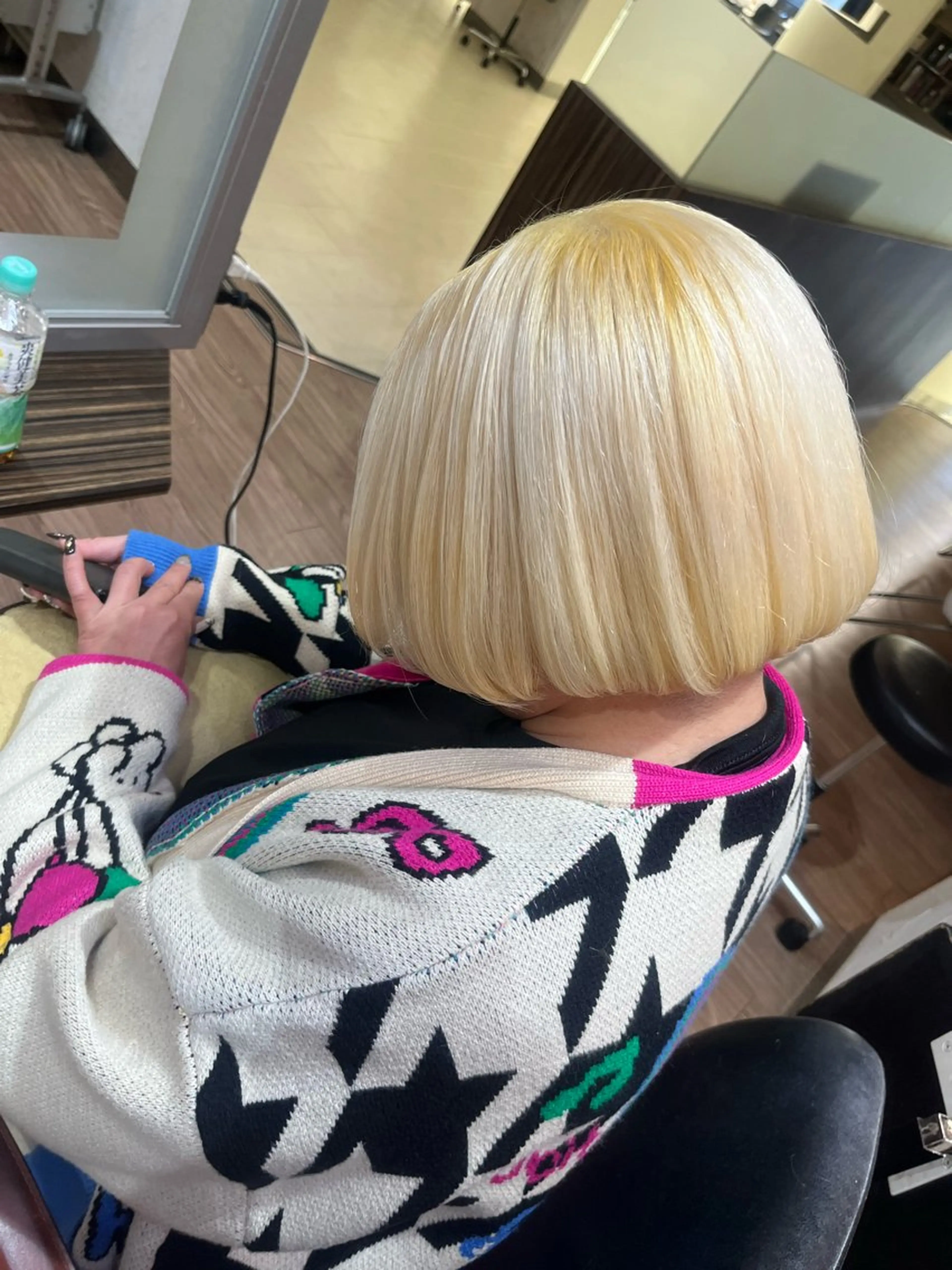 ショート ヘアカラー Rune清水ANNEX所属・藤原 珠花のヘアスタイル