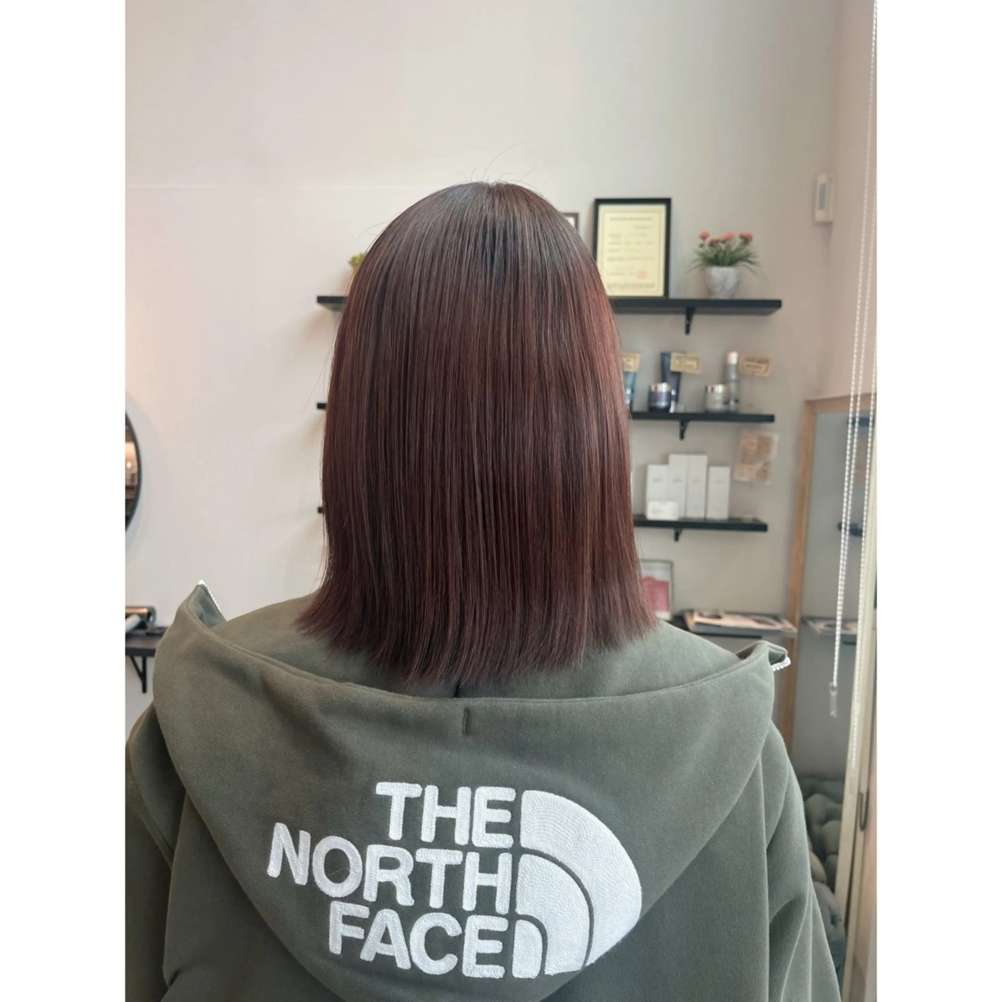 ミディアム 垢抜け/イメチェン color🦩ちあきのヘアスタイル