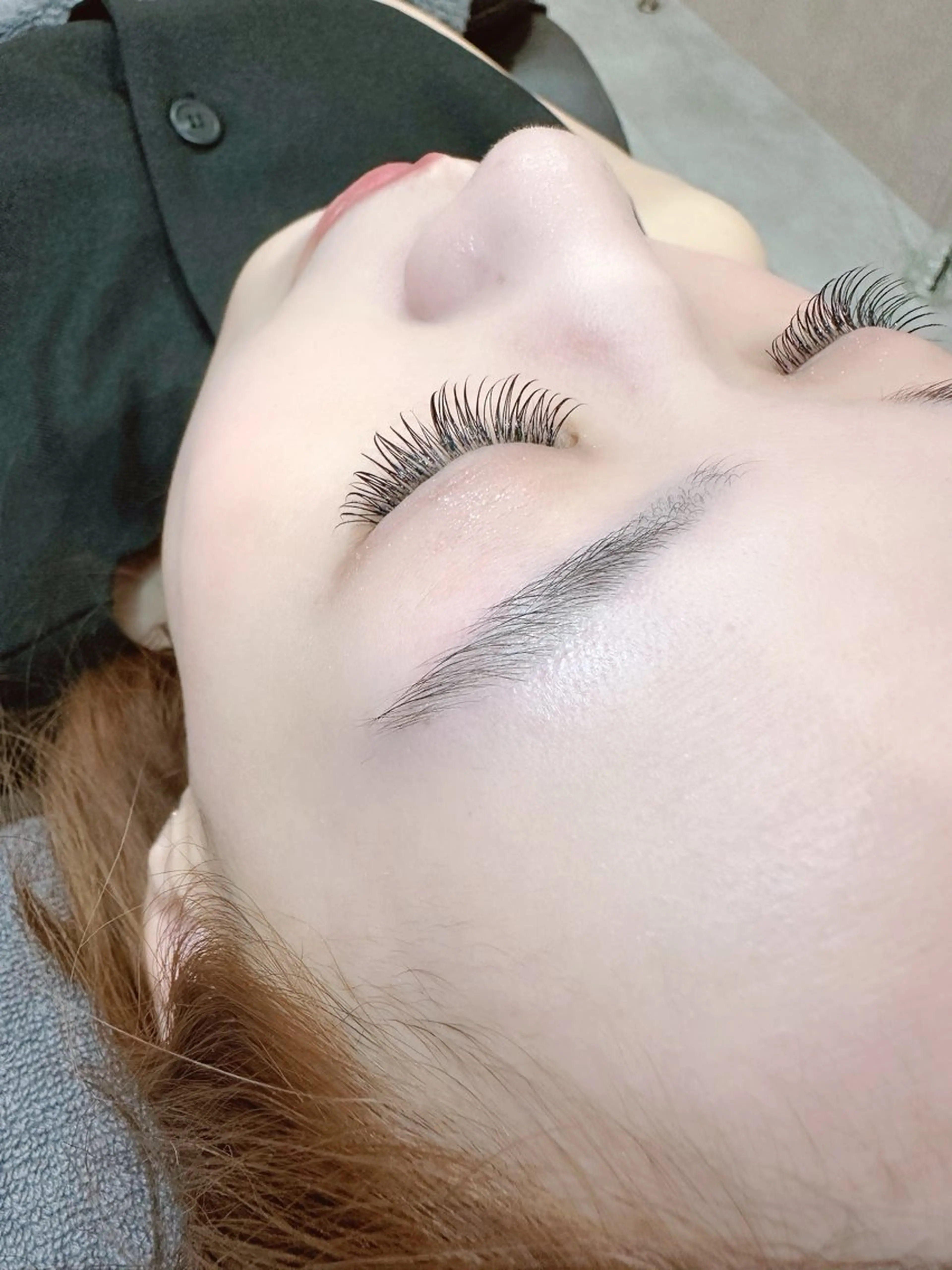 【本日10時30分​〜​取れにくいマツエクの装着モデル様募集‼️】120本。パーマ残っている方は🆖詳細は紹介文に記載。の写真