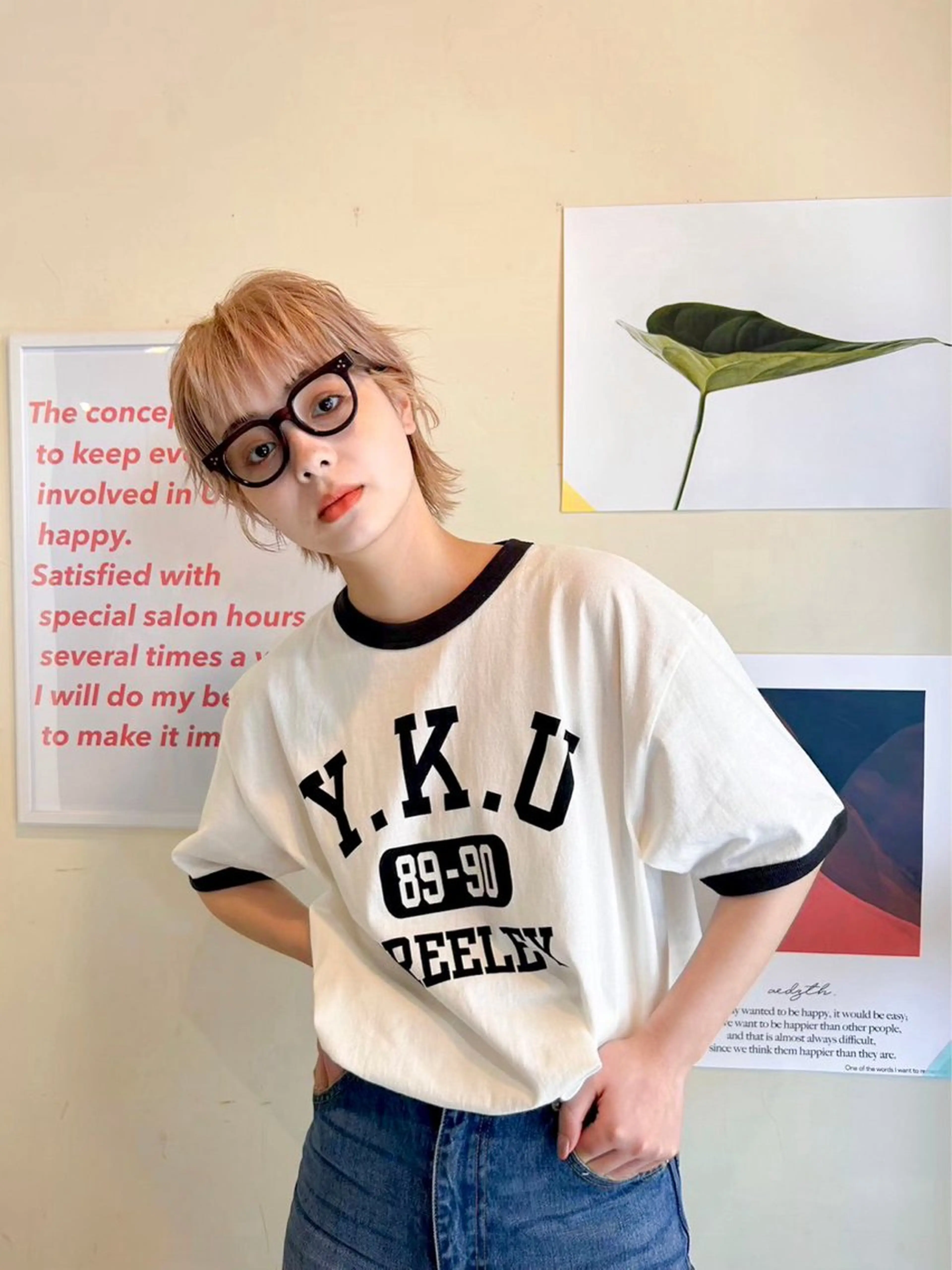 ショート 森綱 悠 /ボブ/ブリーチのヘアスタイル