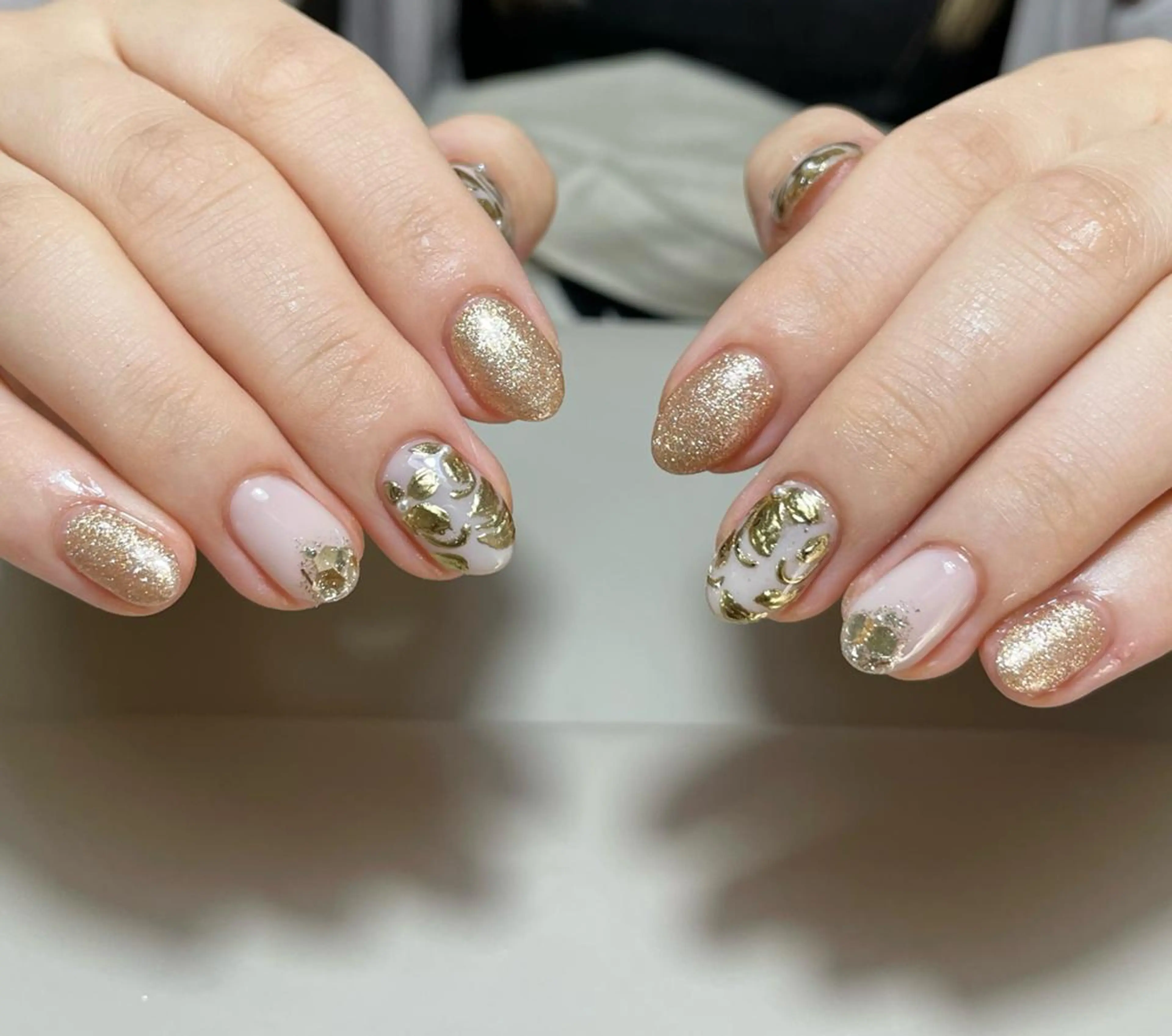ネイル ハンドネイル ハンドケア 🍑 momo_nailのネイルデザイン