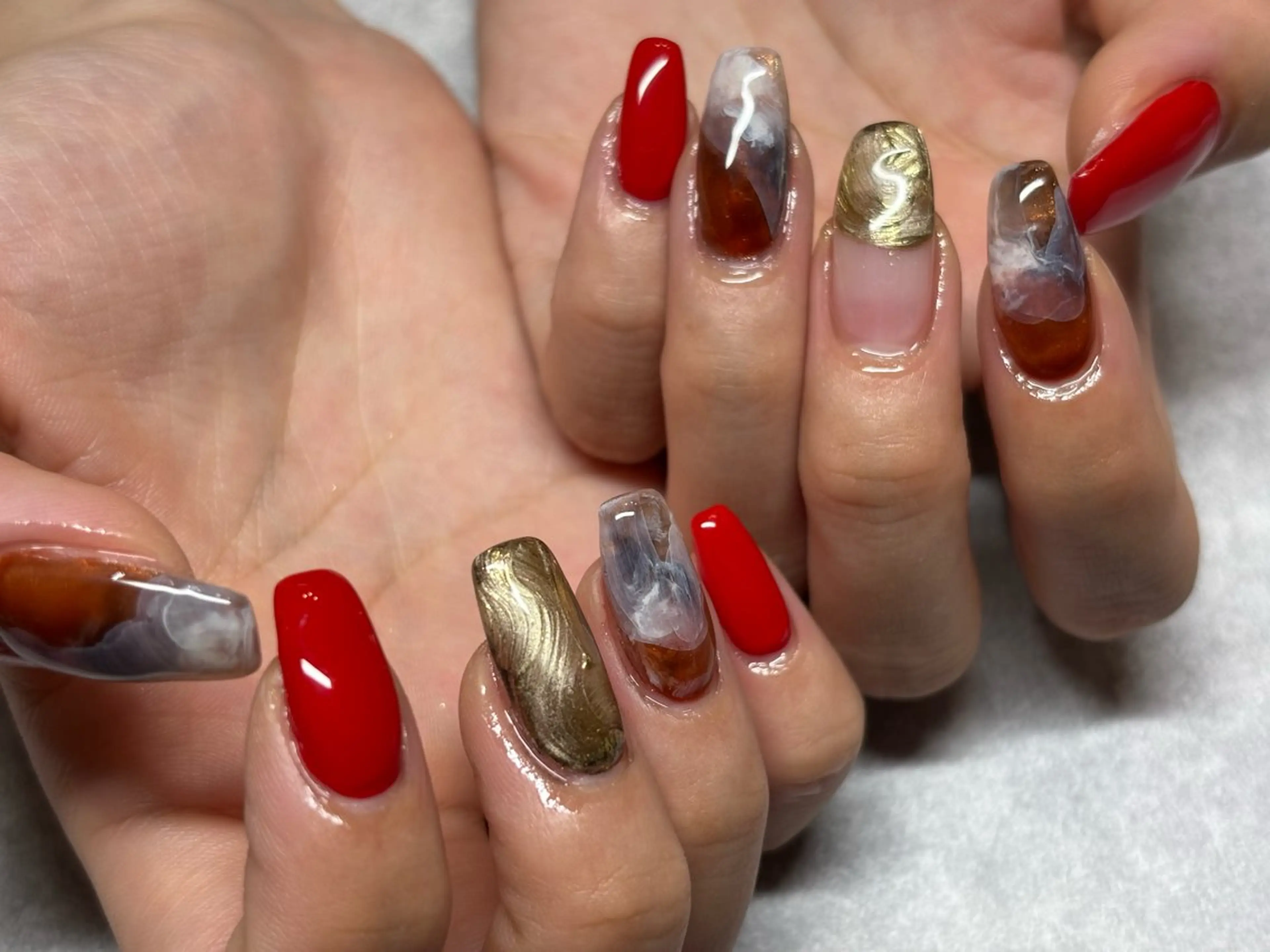 ネイル ハンドネイル Kobe nail所属・Kobe nail Uedaのネイルデザイン