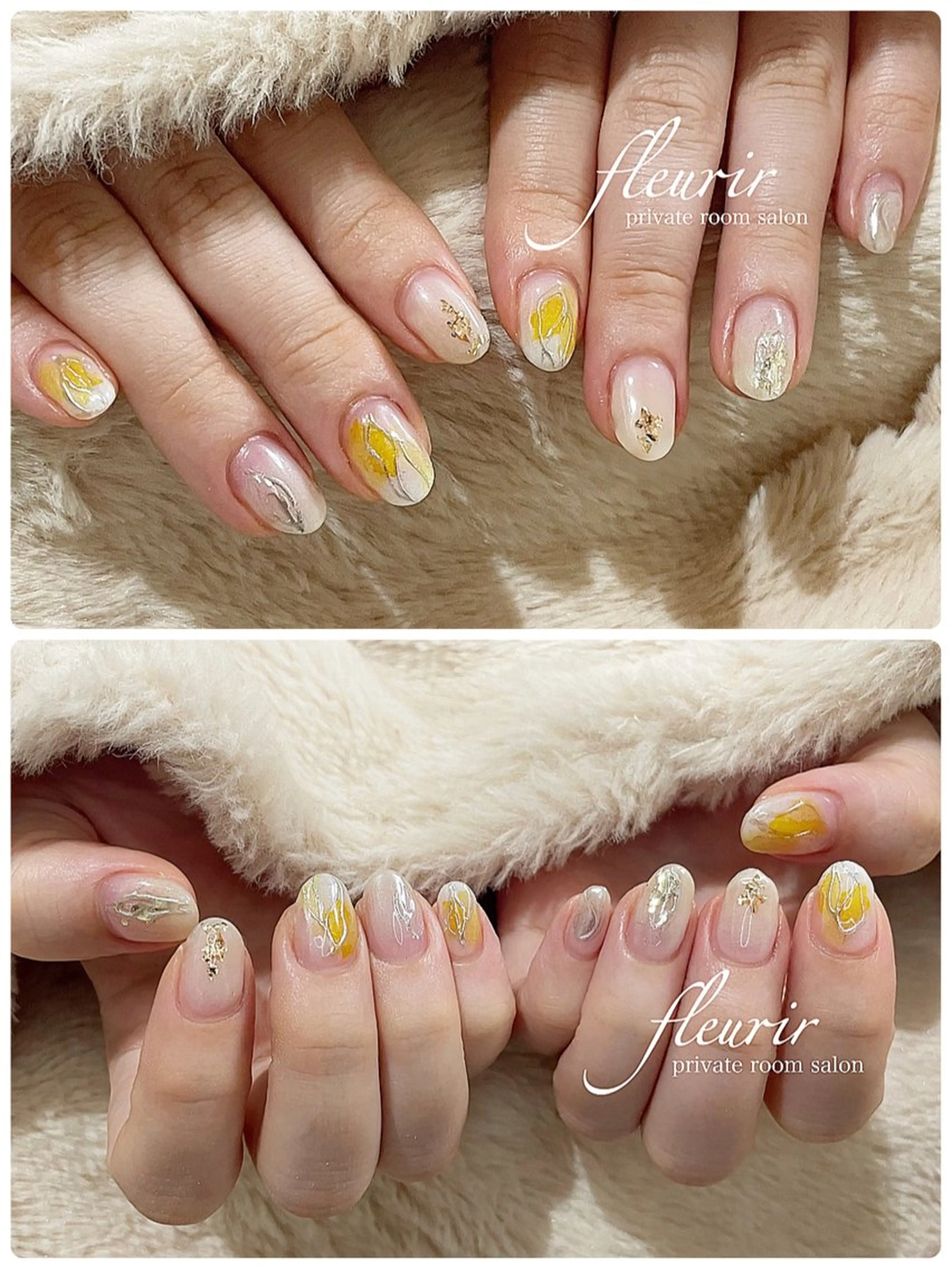 ネイル フルリール 【プライベートサロンのネイルデザイン