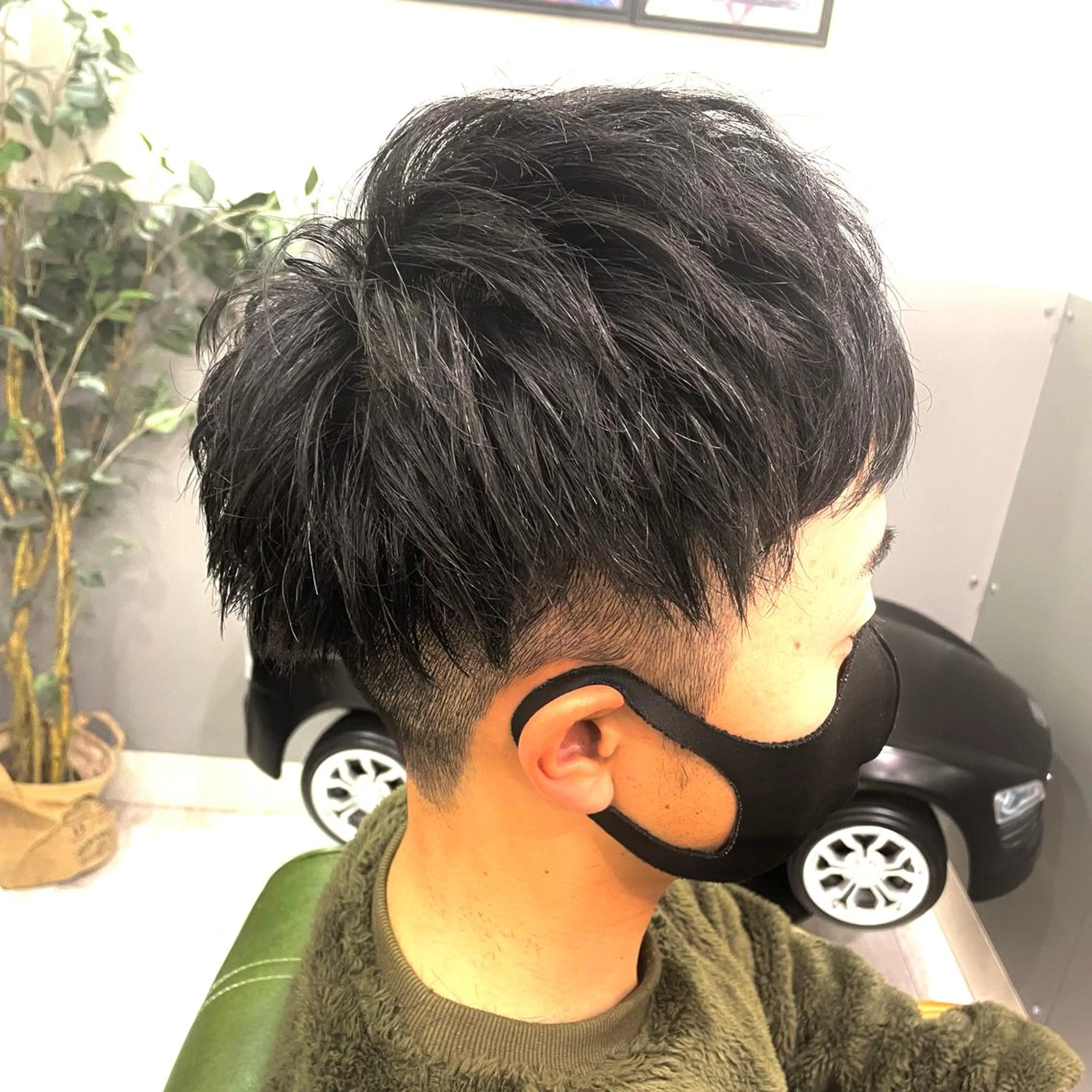 メンズ 刈り上げ カット メンズカット🫧縮毛 矯正　chinamiのヘアスタイル