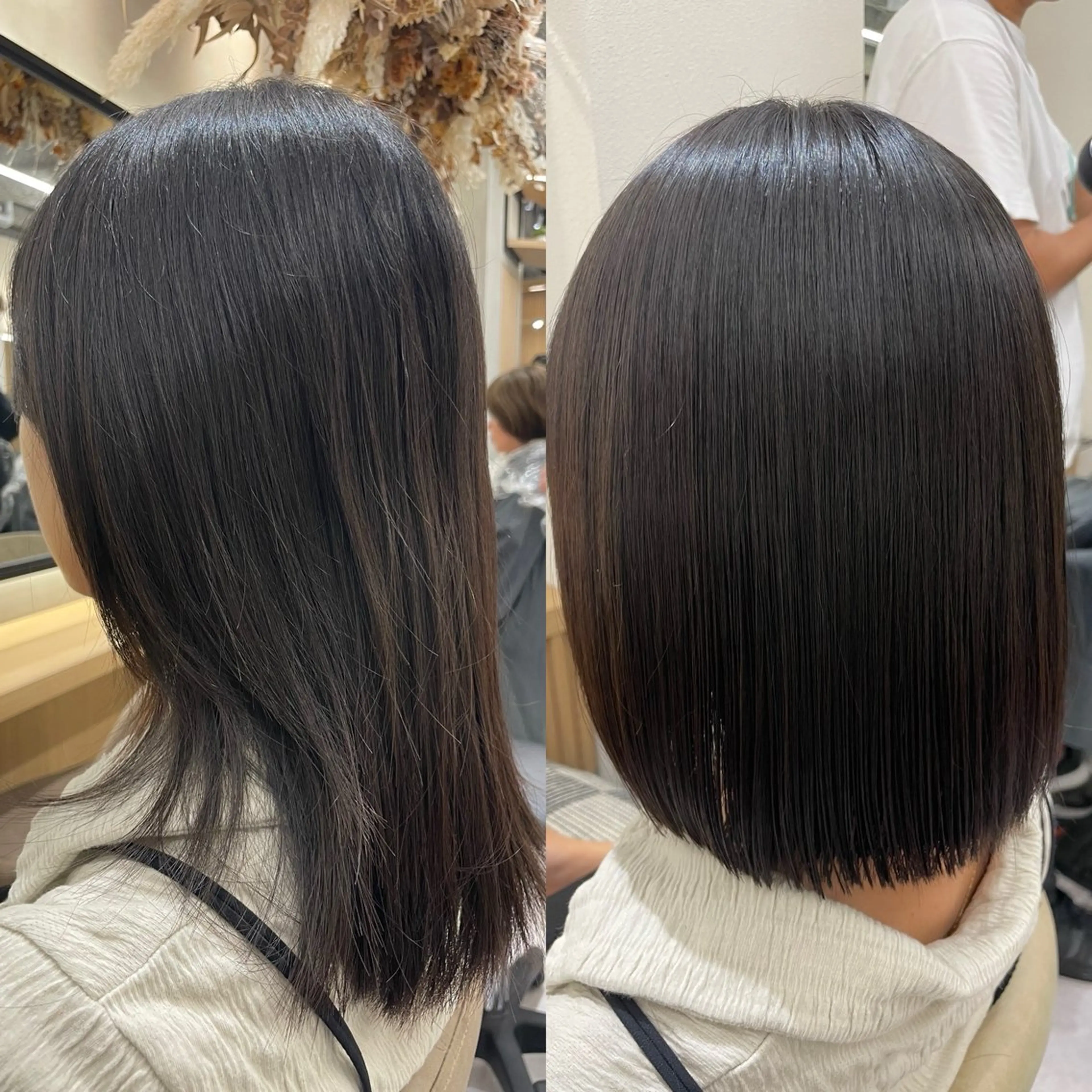 ショート ボブ 縮毛矯正 カット 縮毛矯正 ボブ/縮毛矯正/美髪 髪質改善/大和田拓夢のヘアスタイル