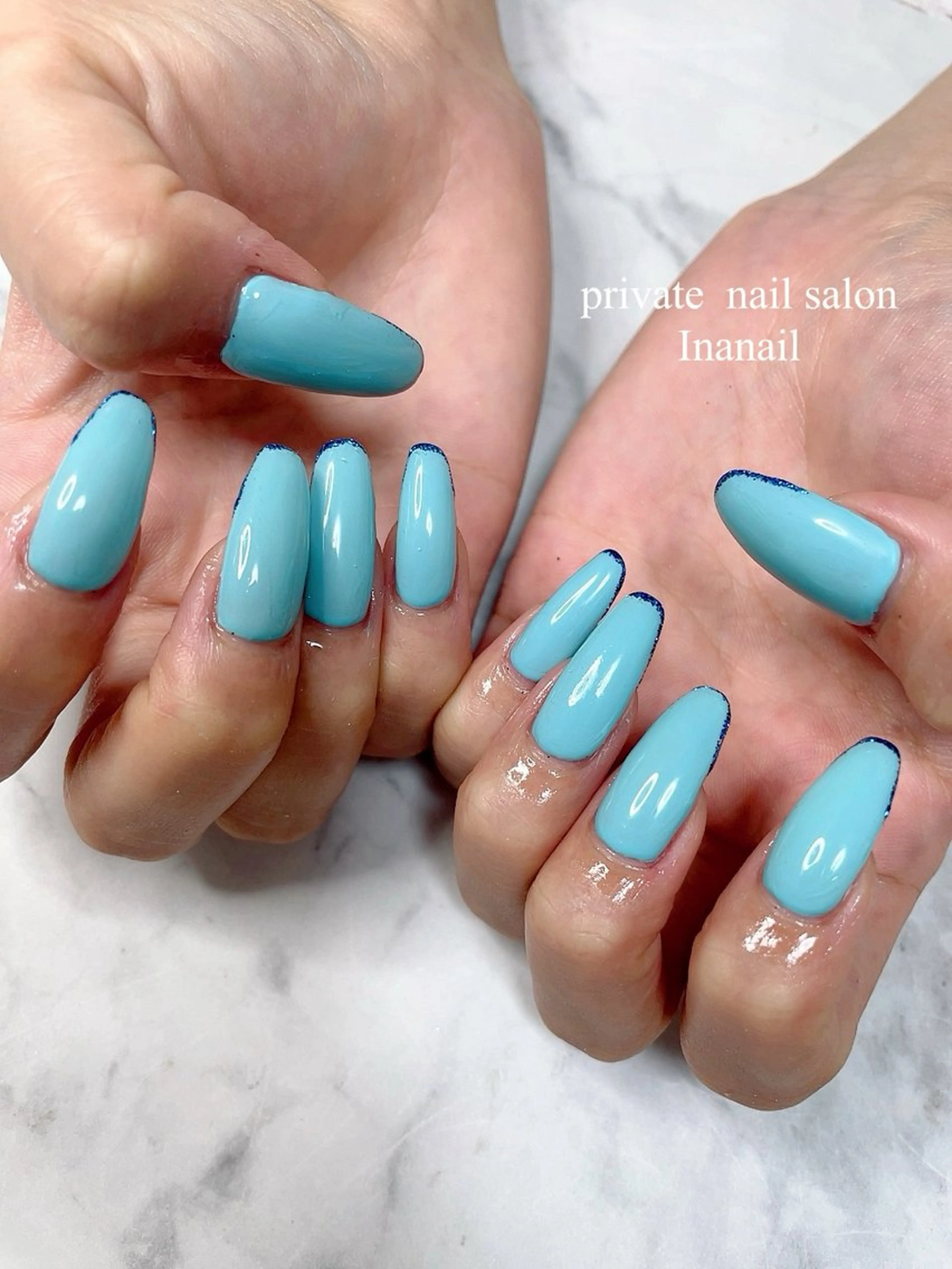 ネイル ラメ(グリッター) ハンドネイル ✤Ina nail✤のネイルデザイン
