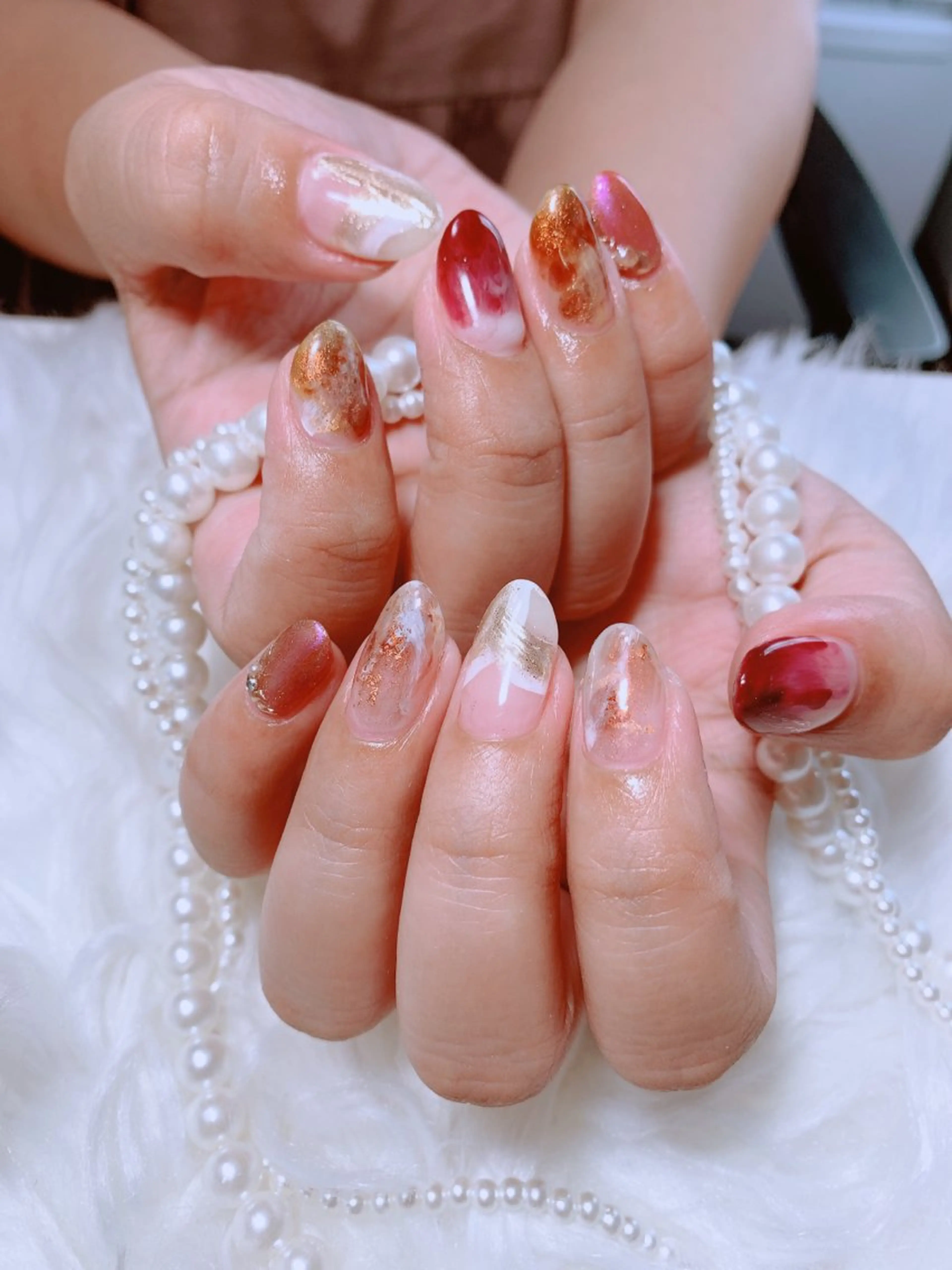 ネイル 高島 夏海のネイルデザイン