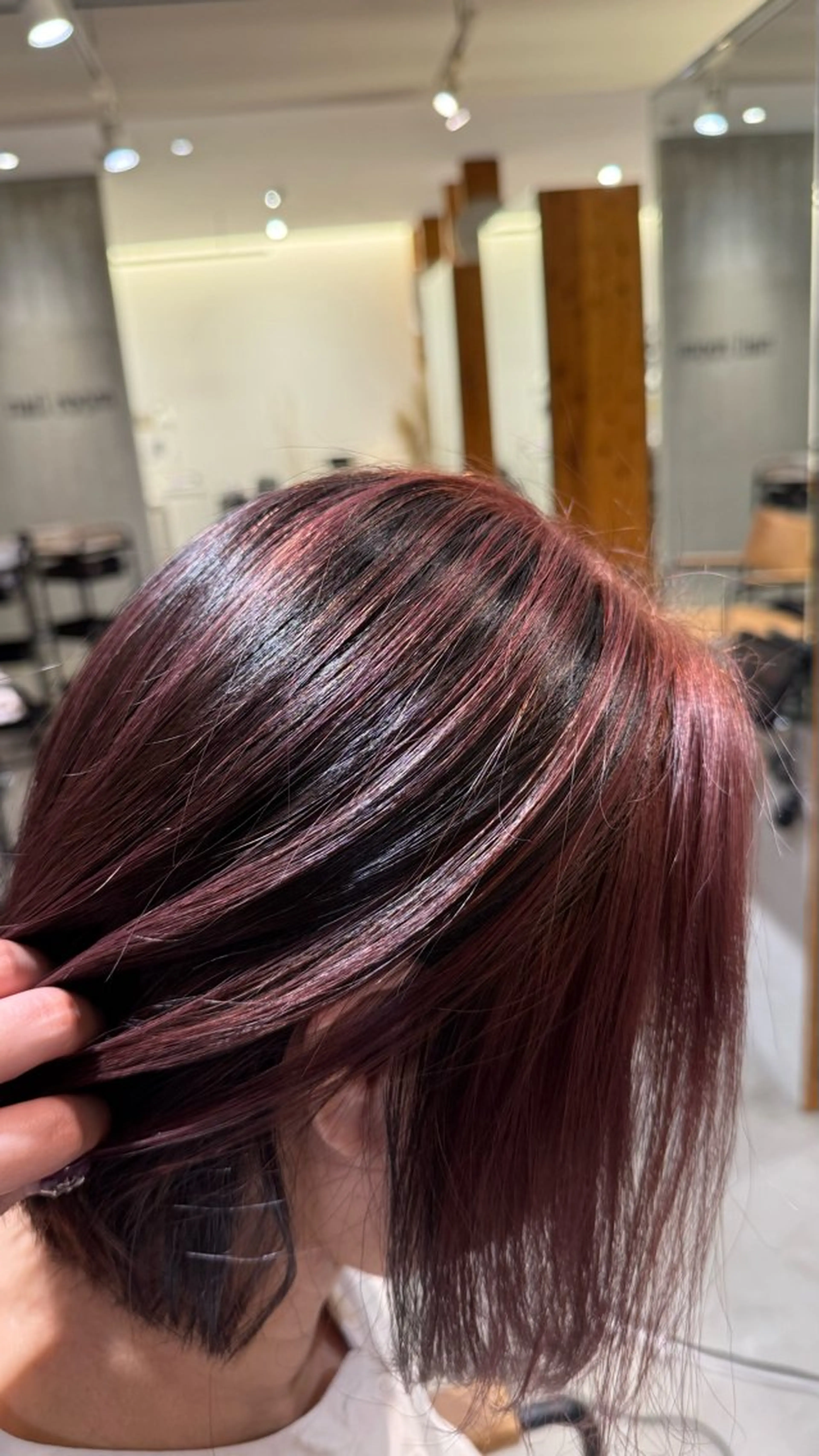 カラー tote. さくらのヘアスタイル