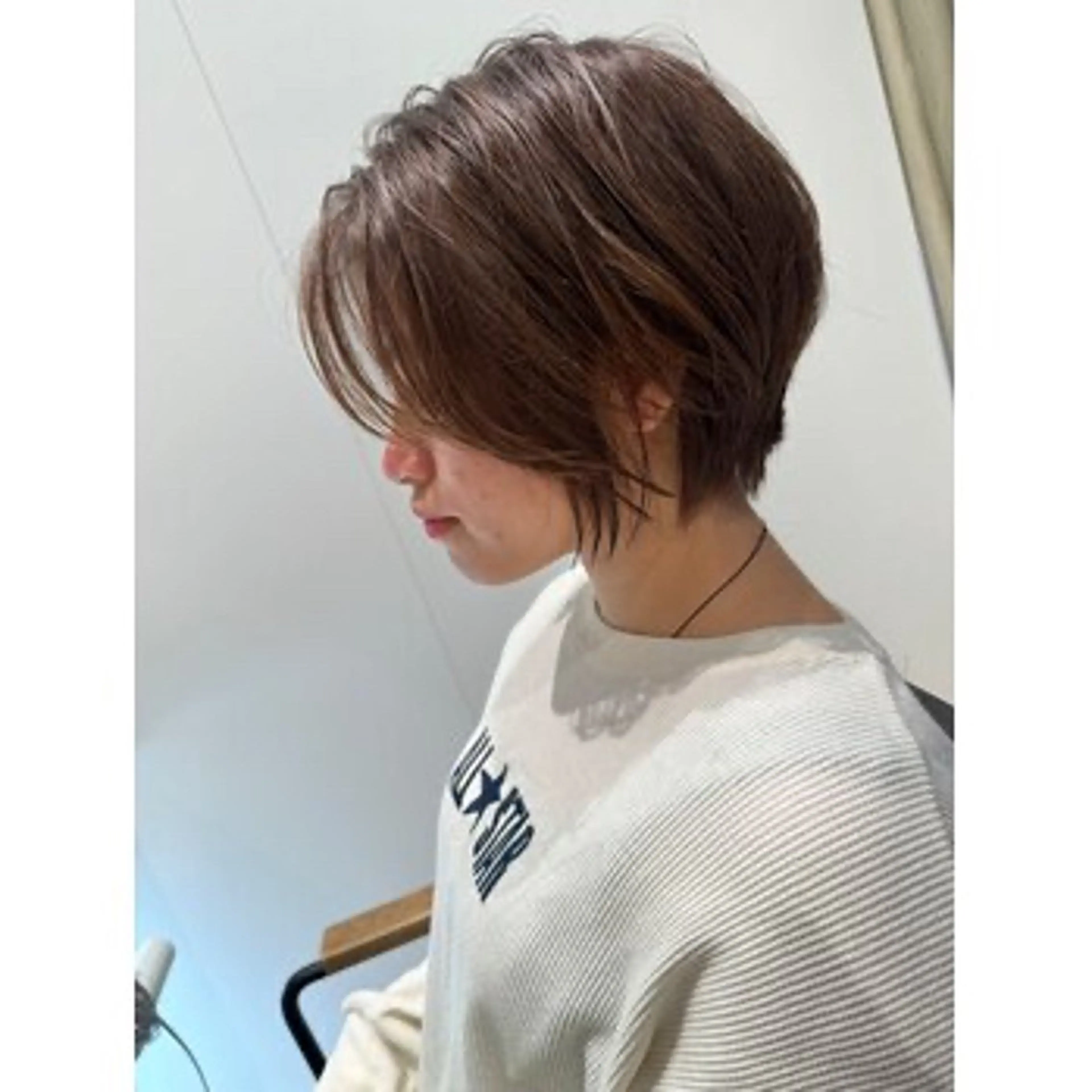 ショート カラー 髪質改善・艶カラー 加茂瑞希のヘアスタイル