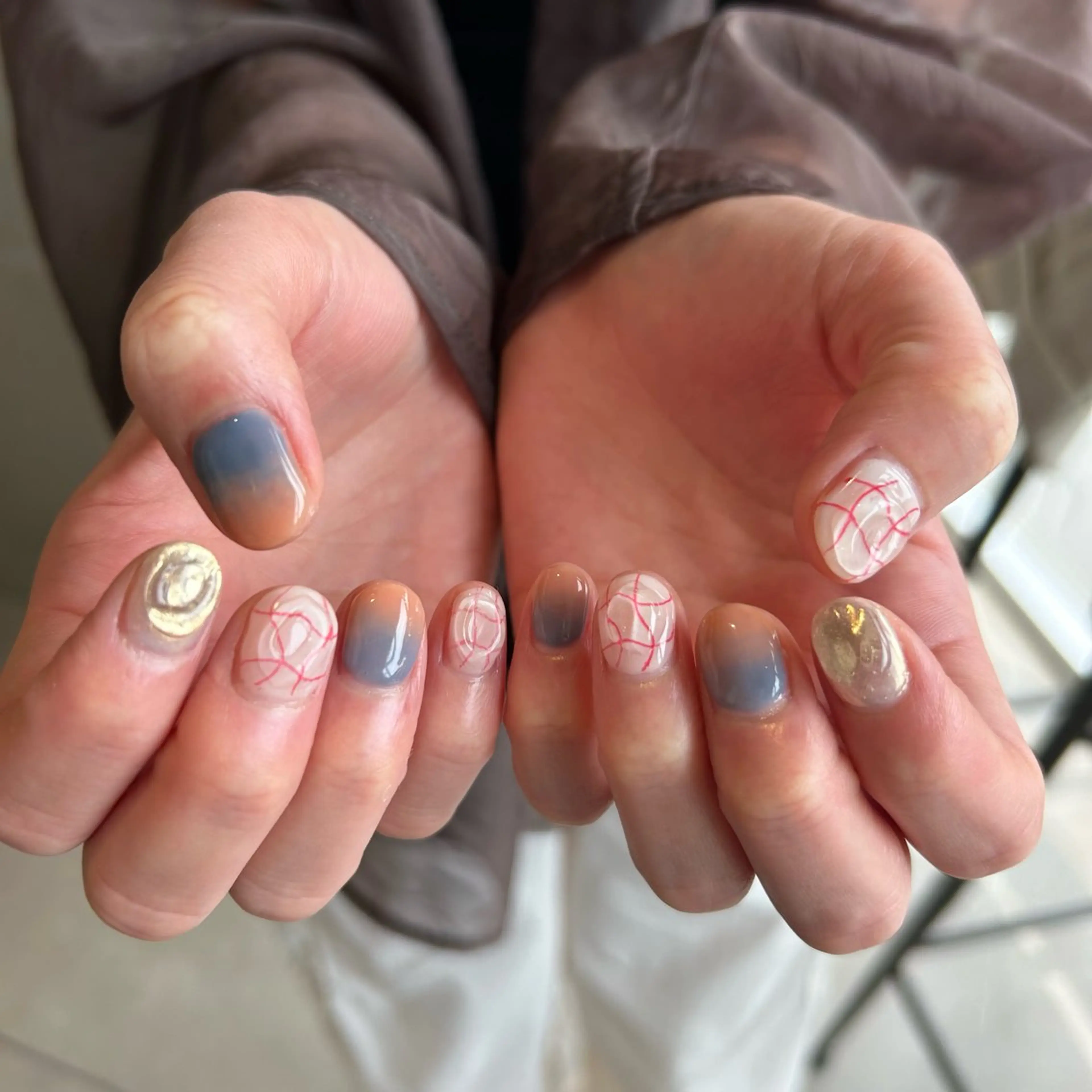 ネイル WAKANA/ ニュアンス・個性派のネイルデザイン