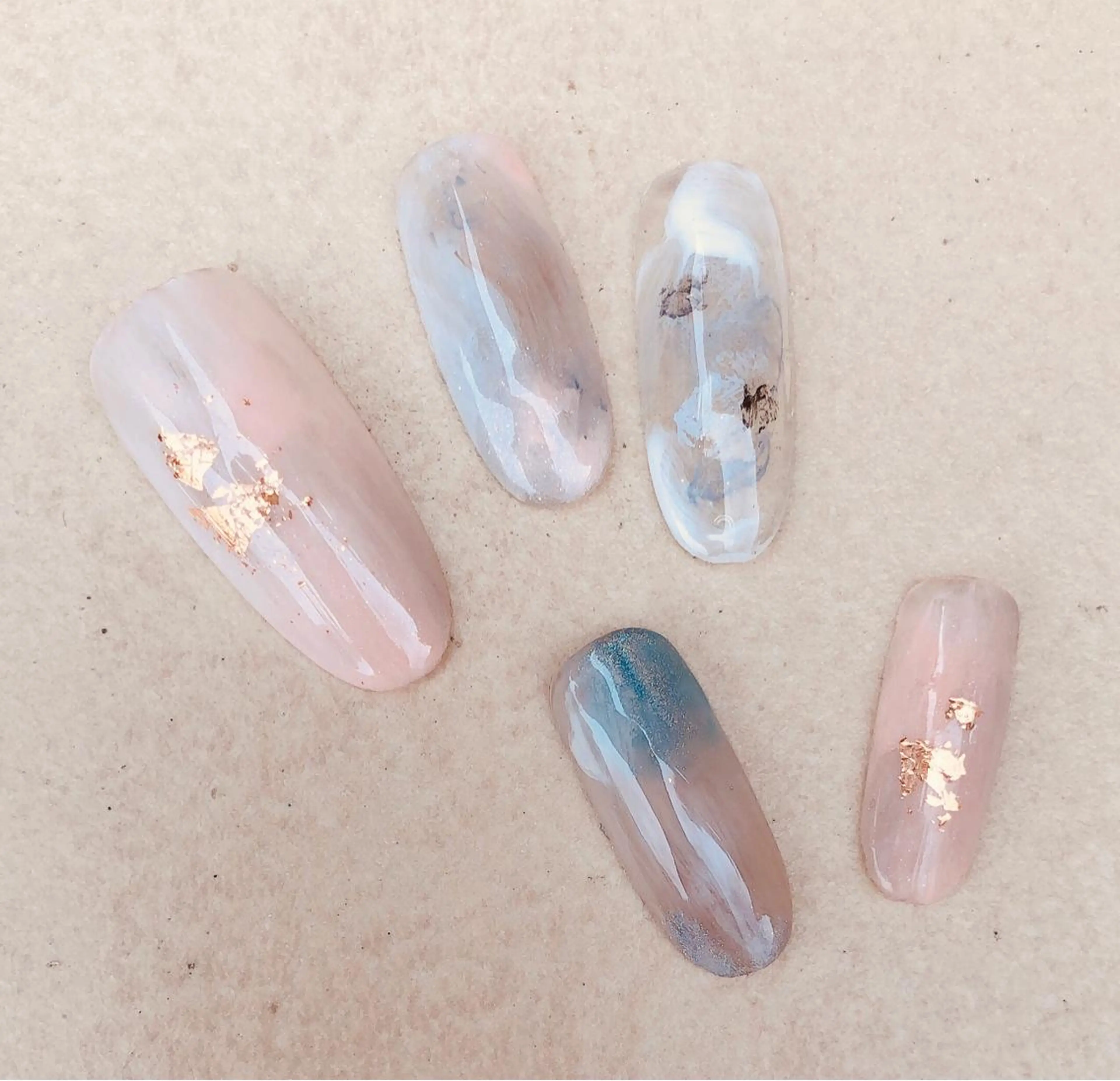ネイル ハンドネイル nail salon Farbe〜ファルべのネイルデザイン