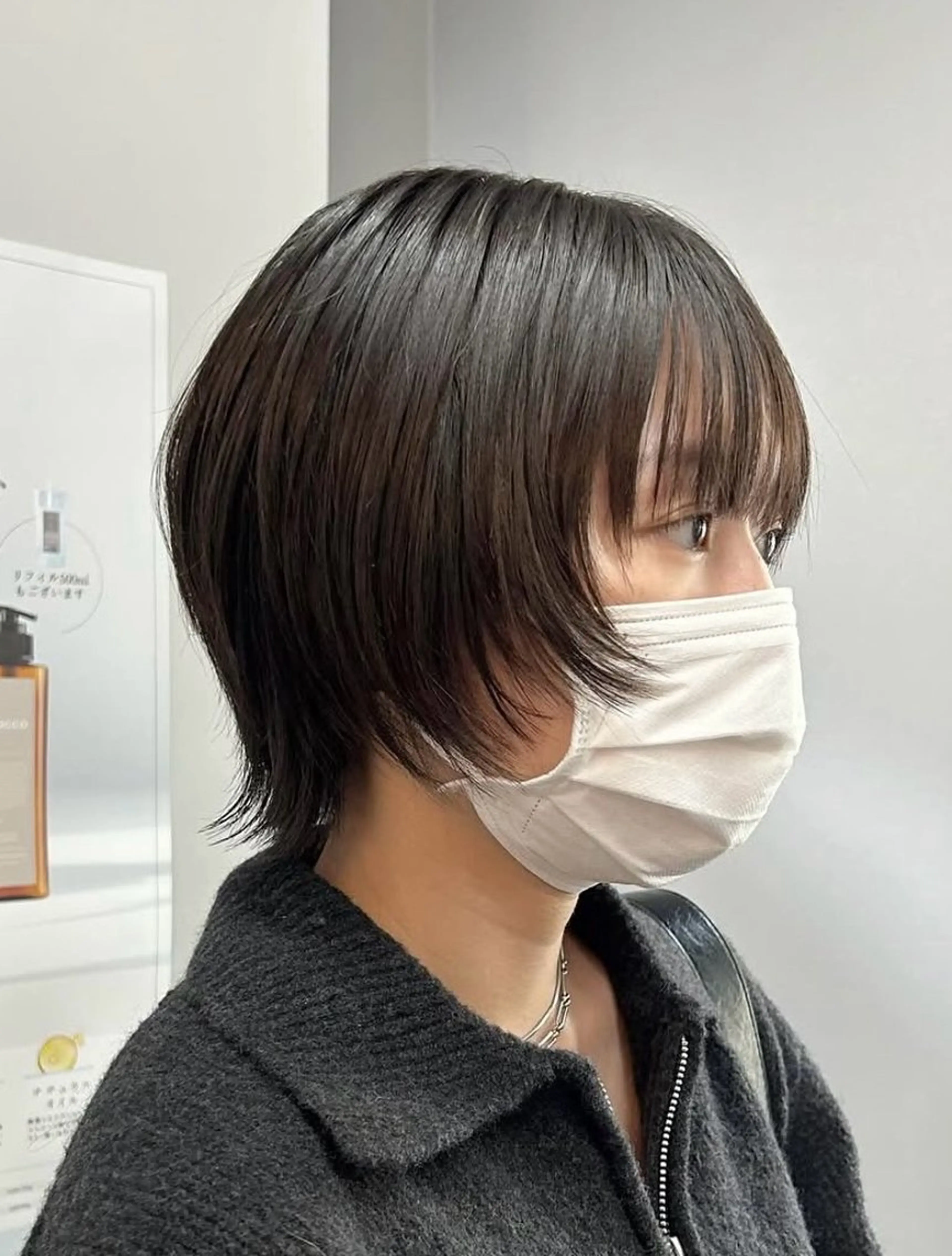 ショート ウルフカット カット CASANE所属・ラフで可愛いヘア 🐈‍⬛Rukaのヘアスタイル