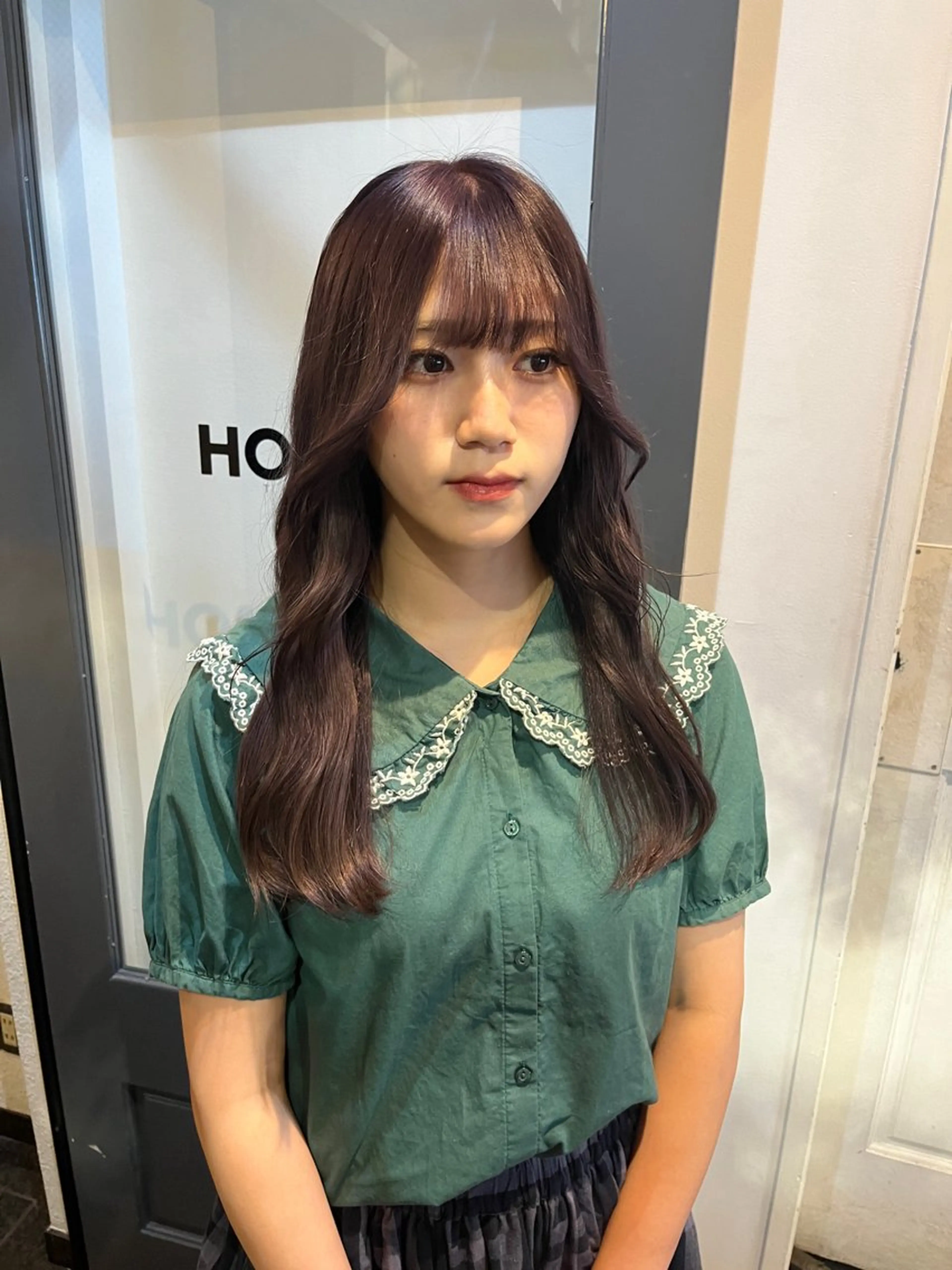 ロング カラー HOMIE TOKYO所属・sora / 渋谷 / ハイトーンのヘアスタイル