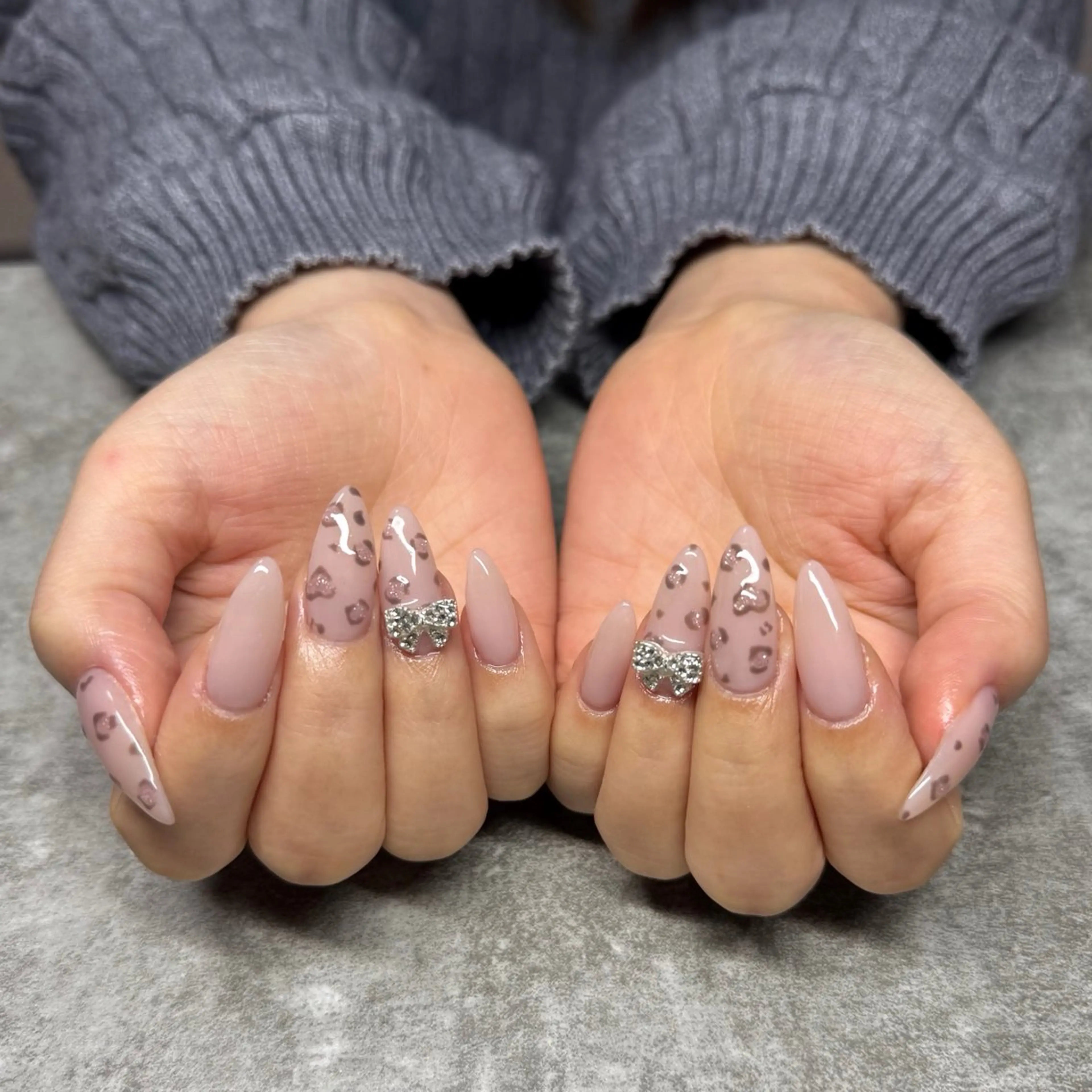 ネイル ハンドネイル ﾊﾗ ｱｲｶのネイルデザイン