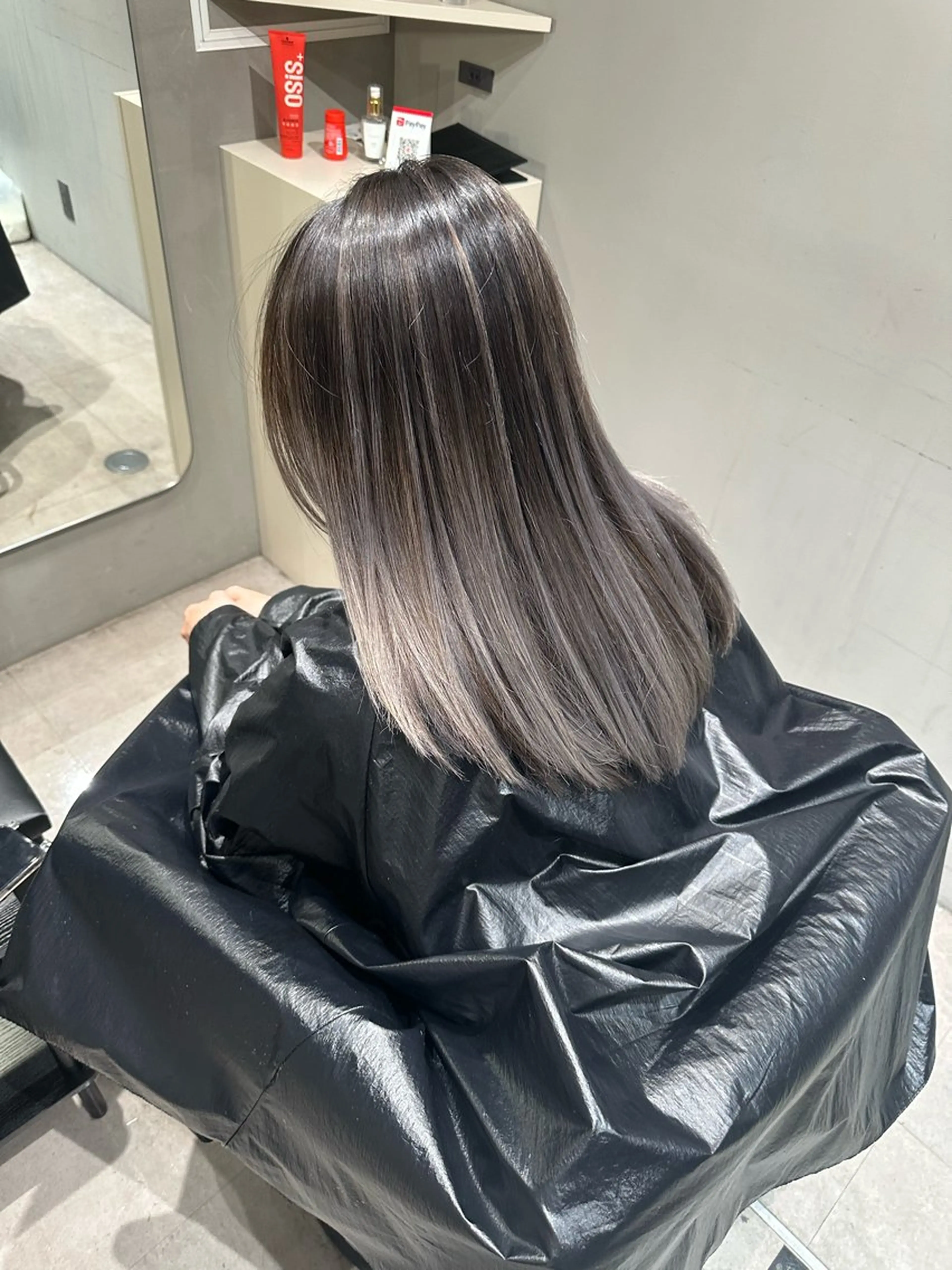 ロング カラー ヘアカラー メンズバレイヤージュ /町田木村悠月のヘアスタイル