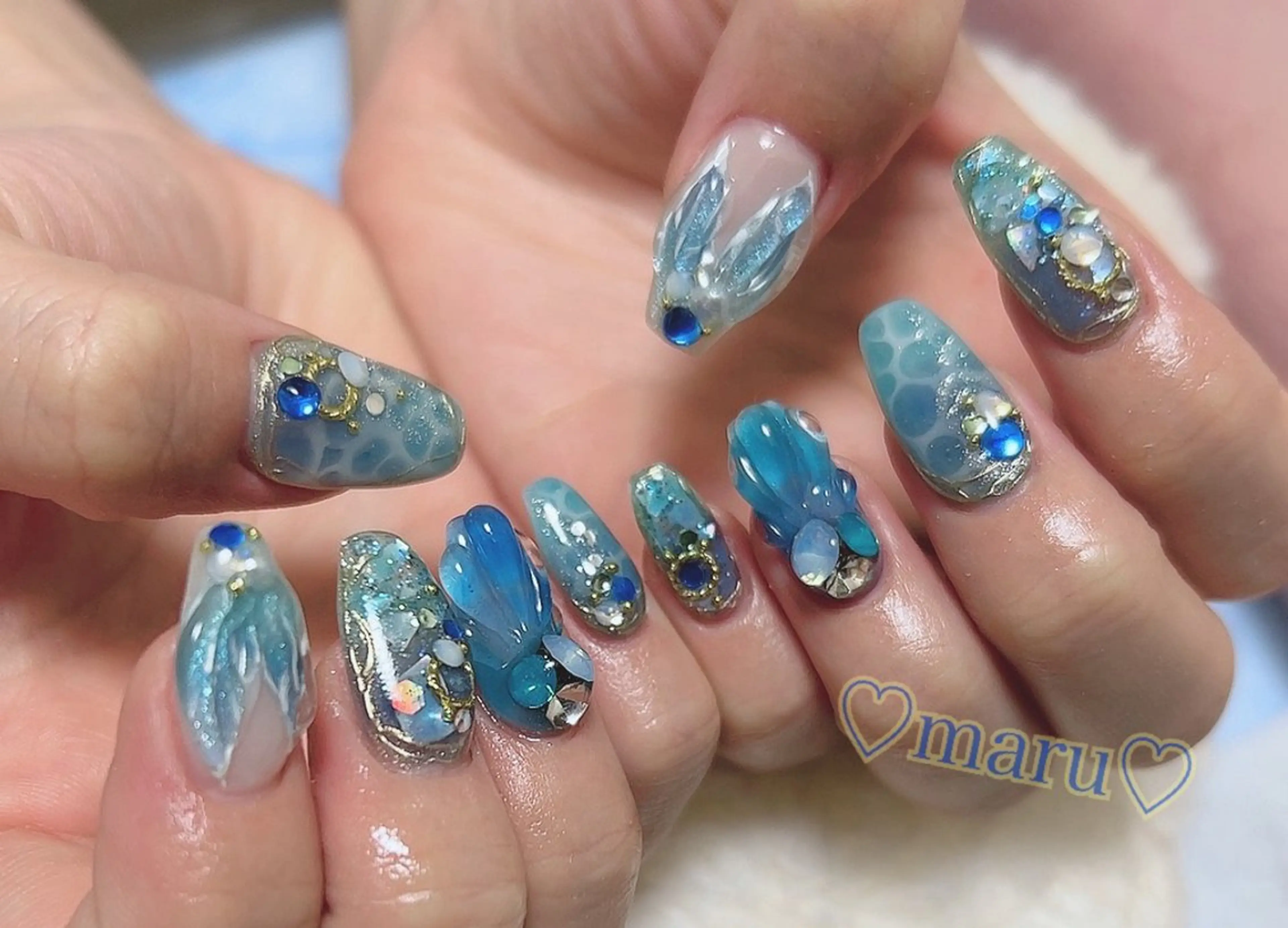 ネイル ハンドネイル フットネイル まるみ ♡のその他イメージ